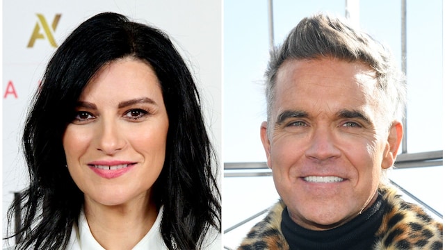 Laura Pausini y Robbie Williams
