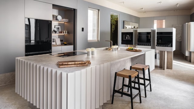 Cocina con electrodomésticos premium