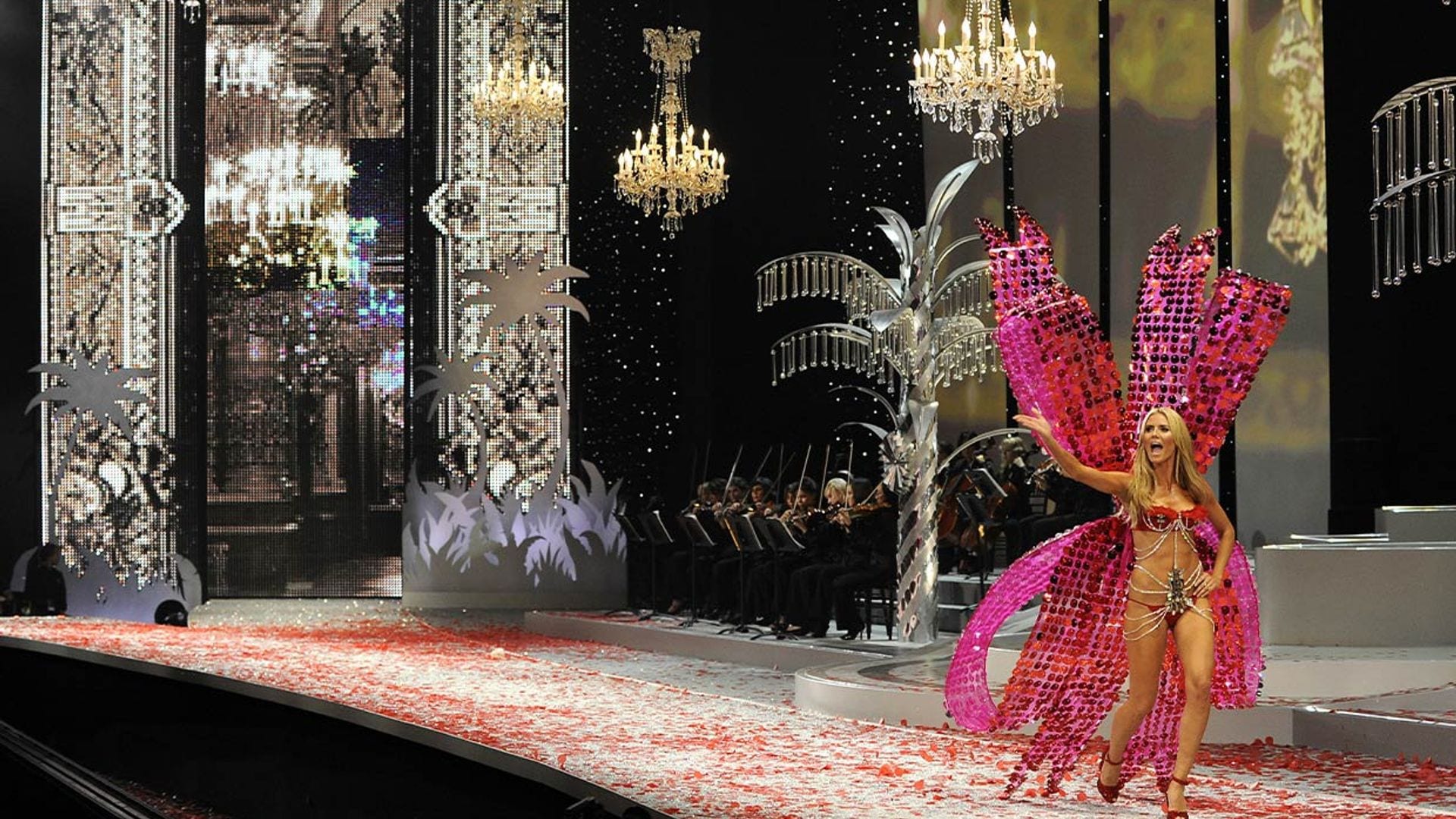 Histórico desfile de la firma de lencería Victoria's Secret