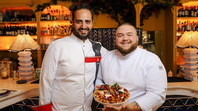 Ciro y Simone, de Baldoria, elegida como segunda mejor pizzería de Europa y primera de España, según el ranking '50 Top Pizza Europa 2025' .