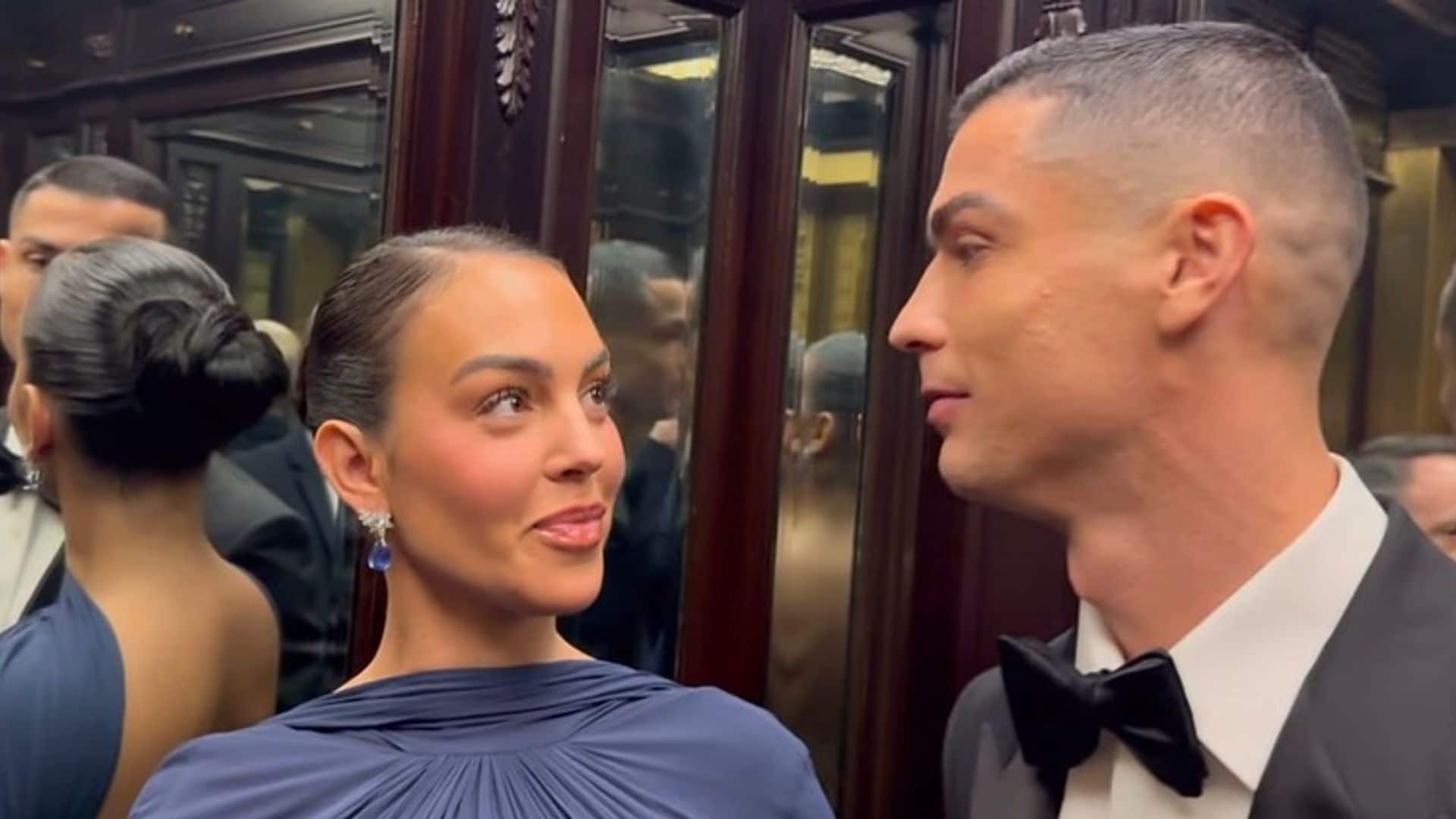 Georgina Rodríguez y Cristiano Ronaldo