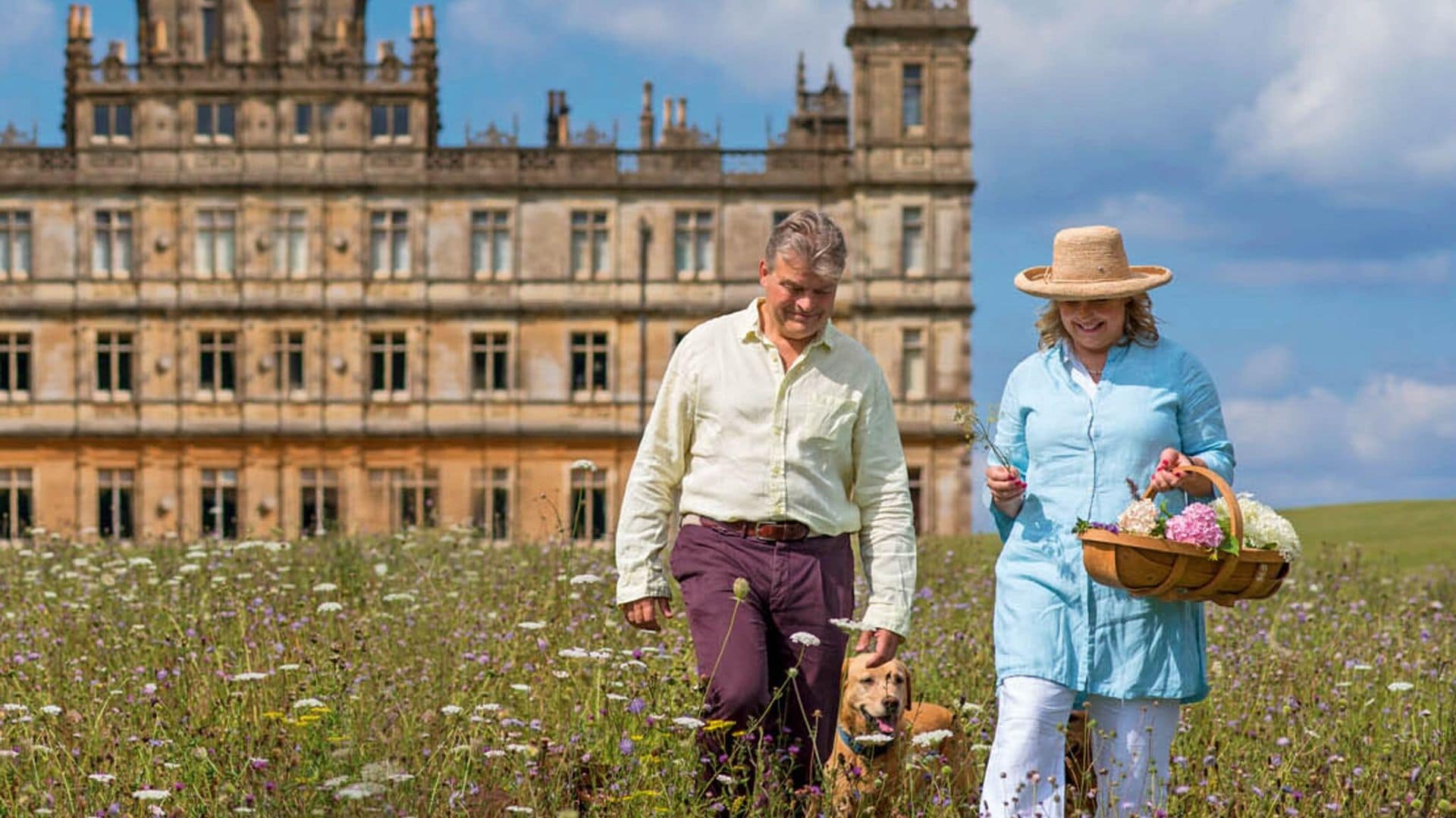 Lady Fiona Carnarvon nos desvela cómo es su vida en el castillo de Downton Abbey