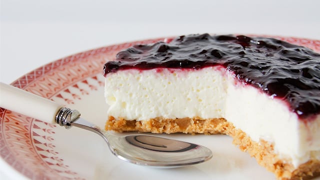 tarta queso sin horno
