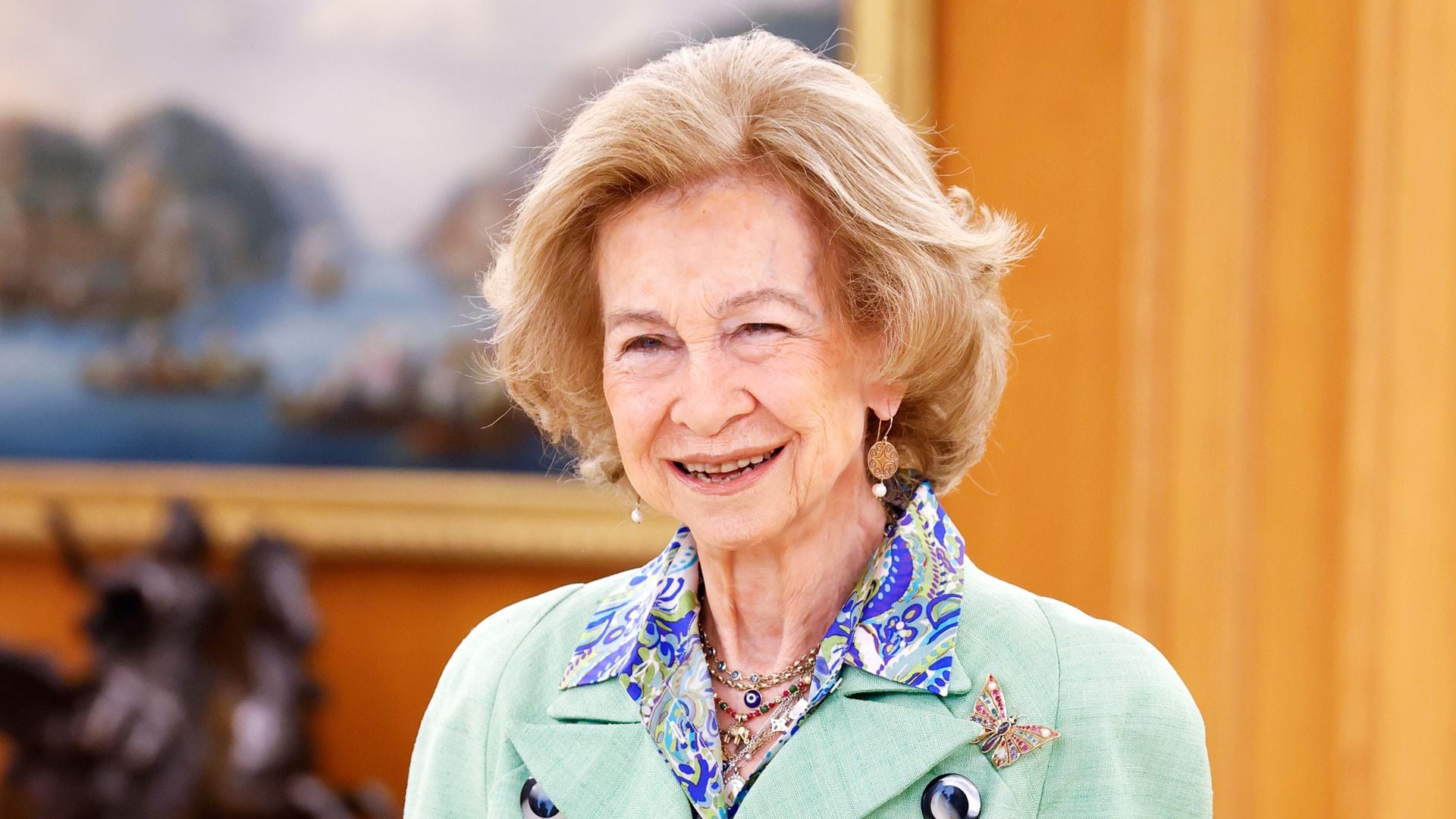 PRIMICIA. La reina Sofía reunirá a sus hijos, sus nietos y la Familia Real griega en un almuerzo histórico en El Pardo