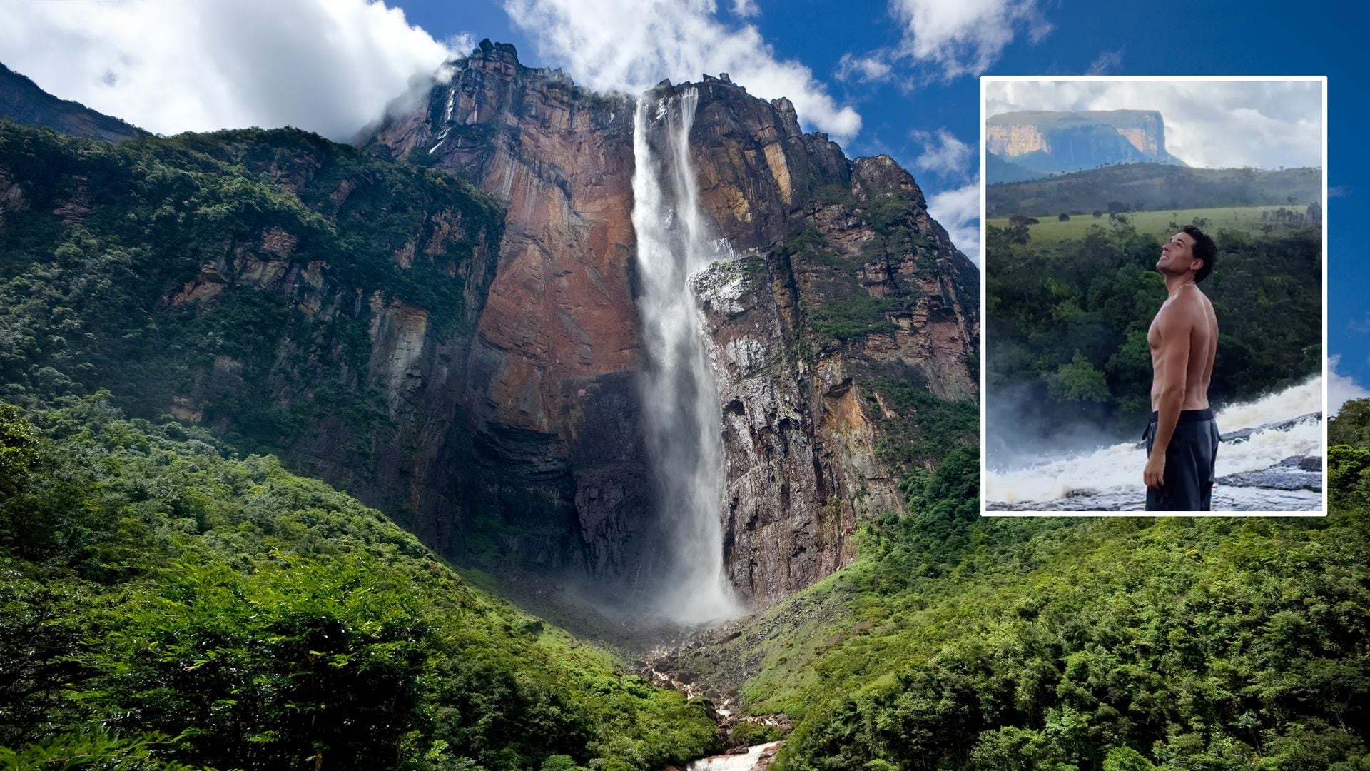 Daniel Illescas descubre en la selva venezolana un paraíso que parece irreal: ‘El lugar más mágico del planeta’