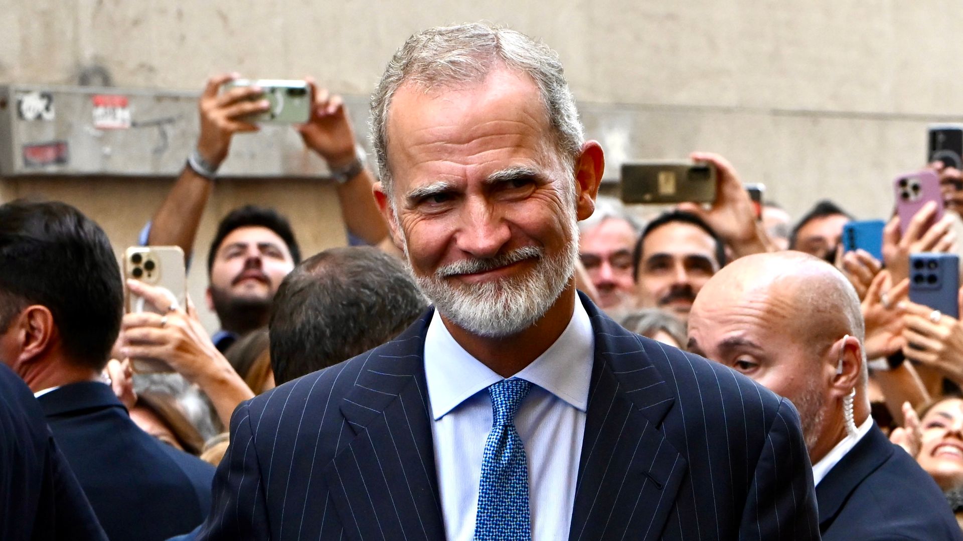 Don Felipe se ha desplazado hasta Santander con motivo de la inauguración