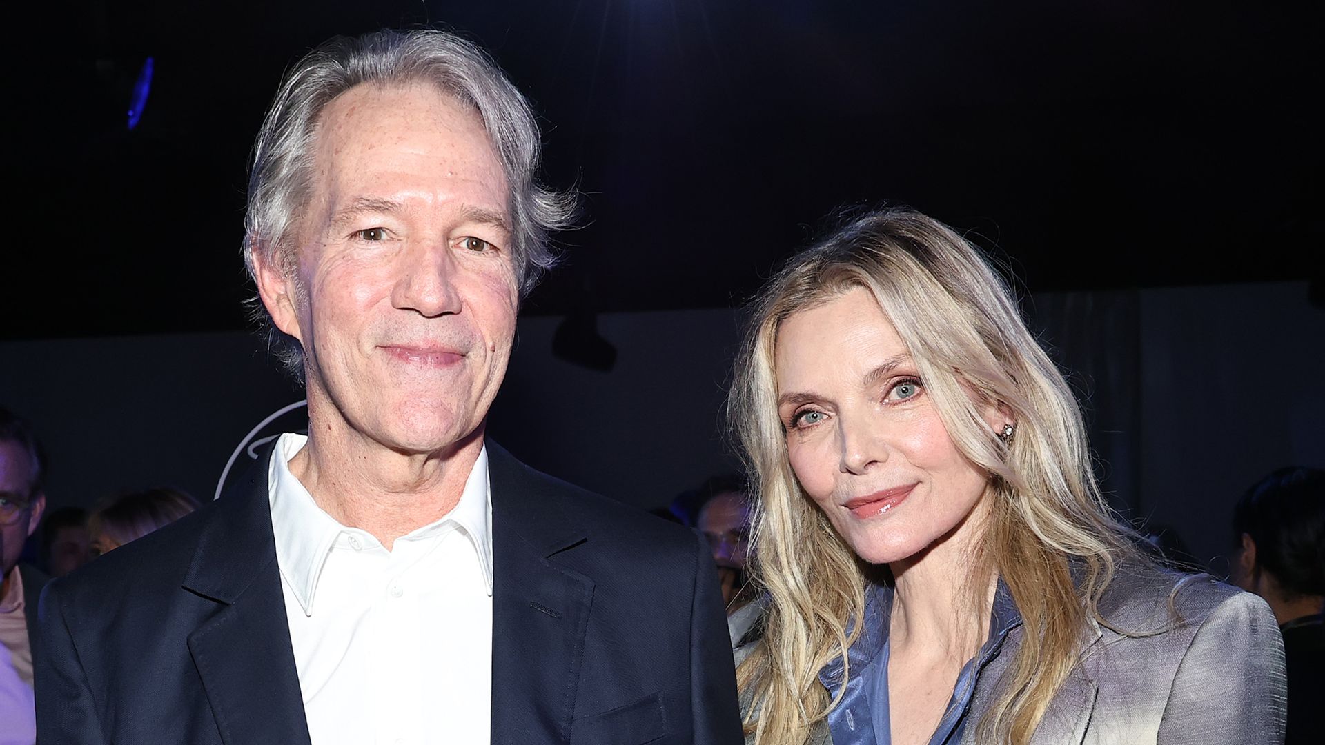 David Kelley y Michelle Pfeiffer asisten a The Nat Gala, celebrada en Halo 28 el 20 de septiembre de 2026 en Nueva York