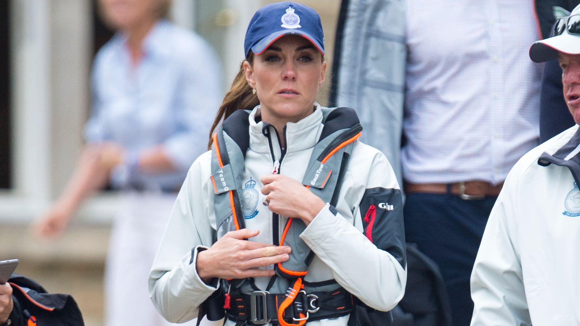 Kate Middleton en la inaguración de la Kings Cup regatta en 2019