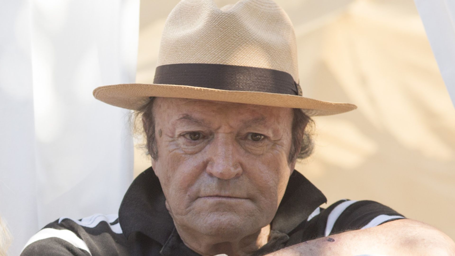 Amador Mohedano, ingresado en el hospital a los 71 años