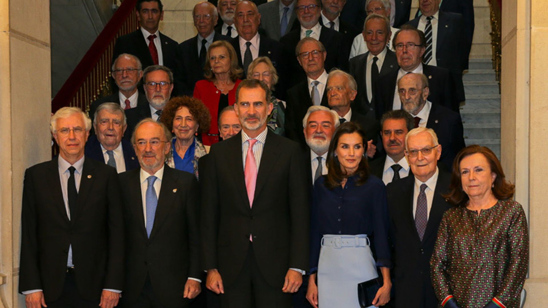 Don Felipe y Doña Letizia presiden, por tercera vez, la reunión de la Real Academia Española