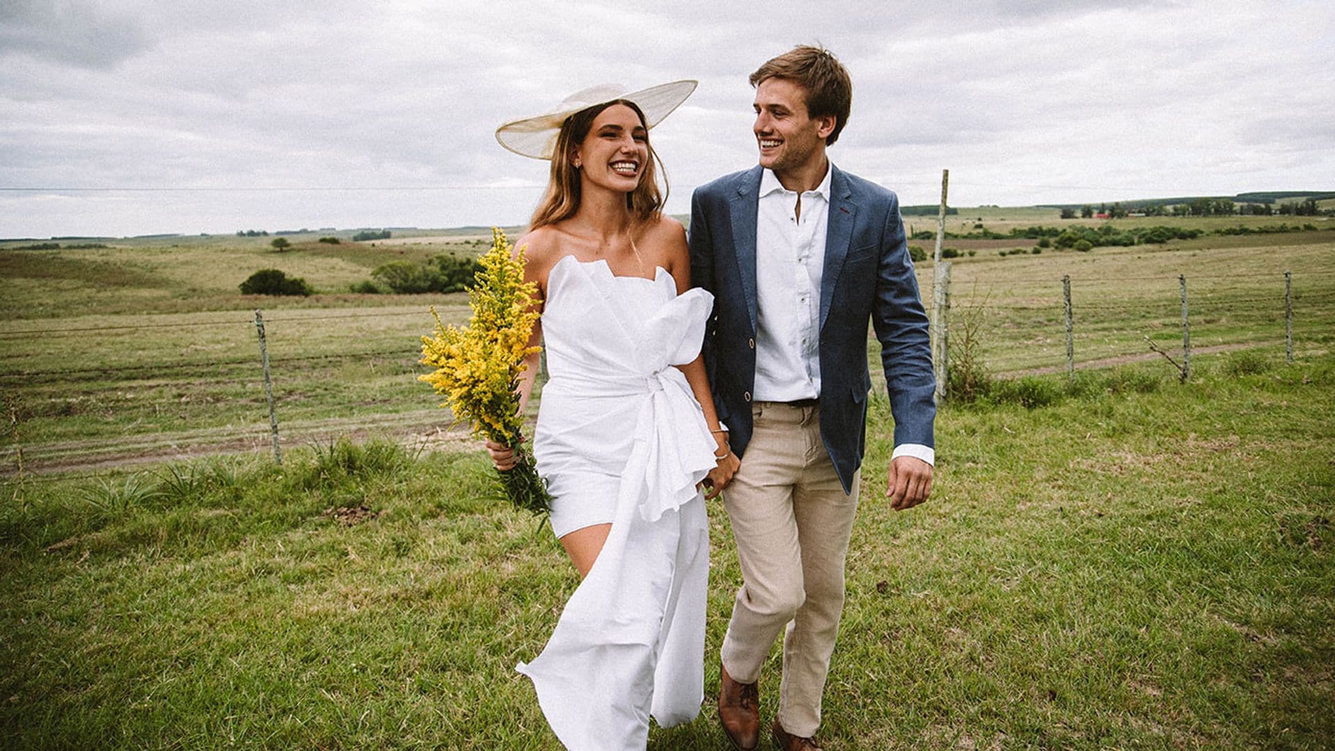 Delfina, la 'influencer' uruguaya que revolucionó a sus fans con sus tres vestidos de novia