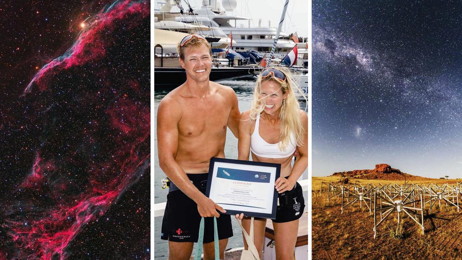De atravesar el Atlántico remando a fotografiar la explosión de una estrella en el desierto