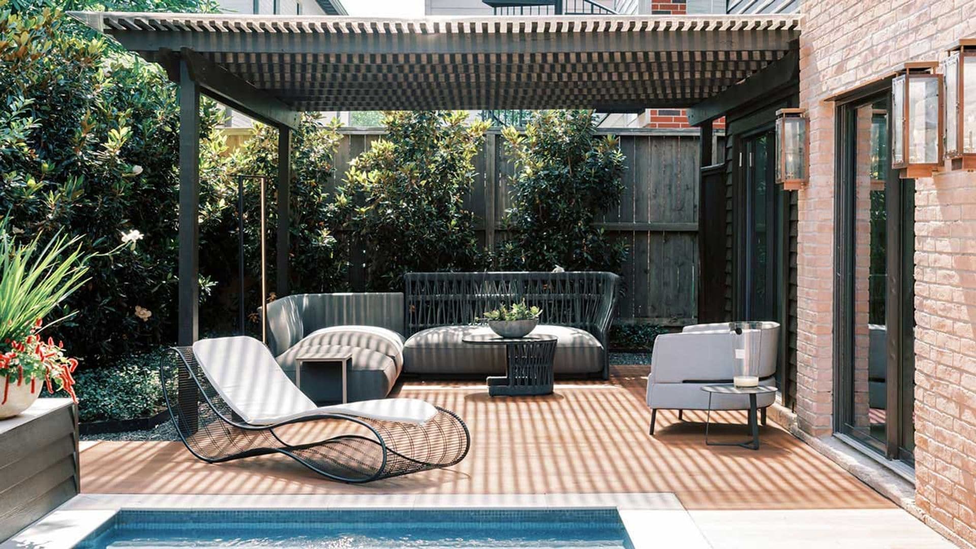 Tendencias clave para decorar terrazas, porches y jardines