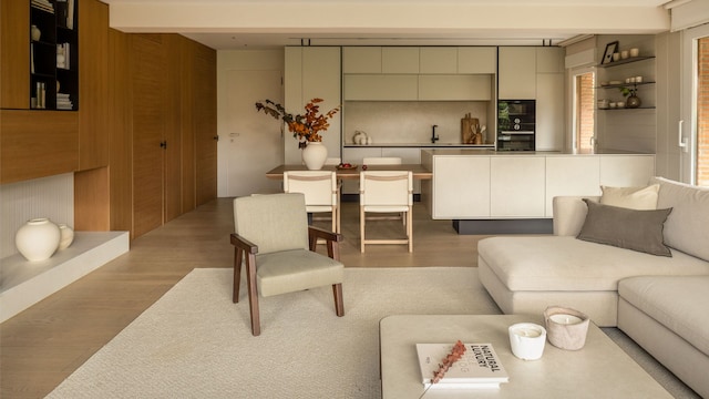 Cocina integrada en el salón