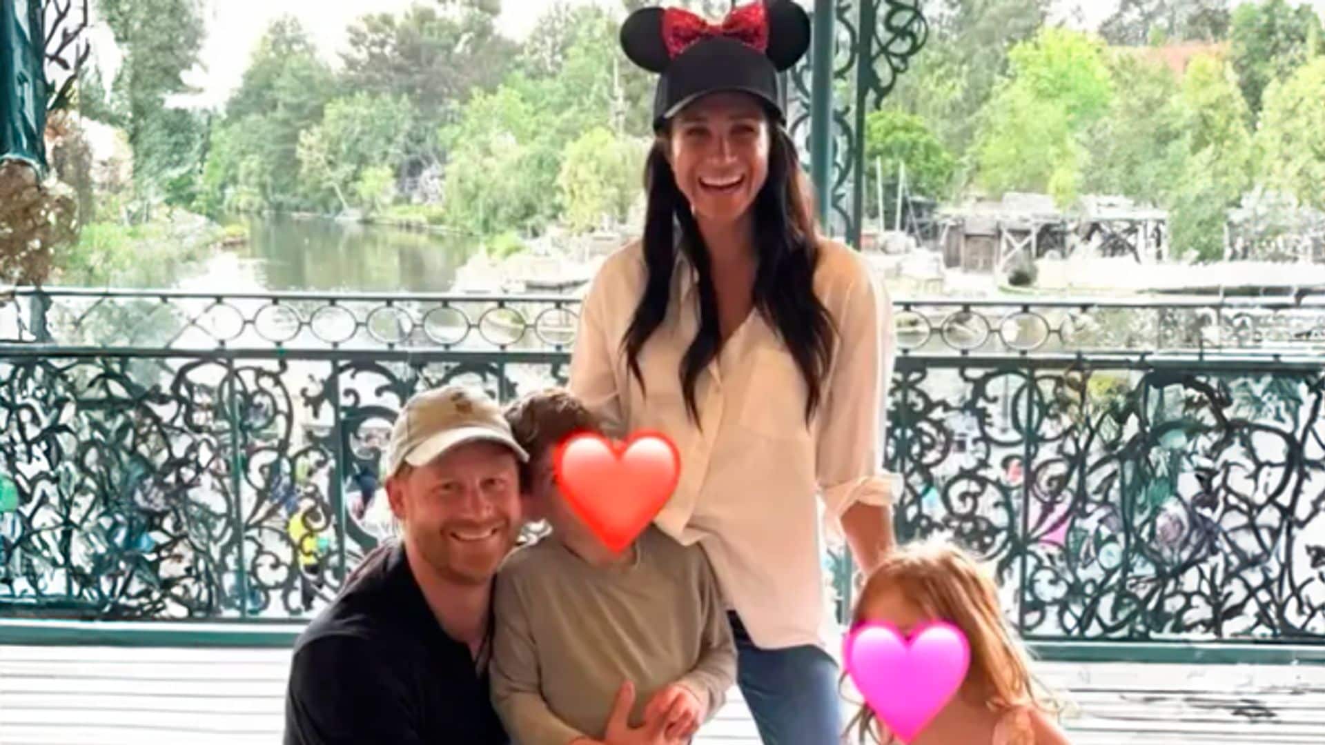 Lilibet y Archie, como nunca les habíamos visto: Meghan y Harry comparten su gran celebración en Disneyland