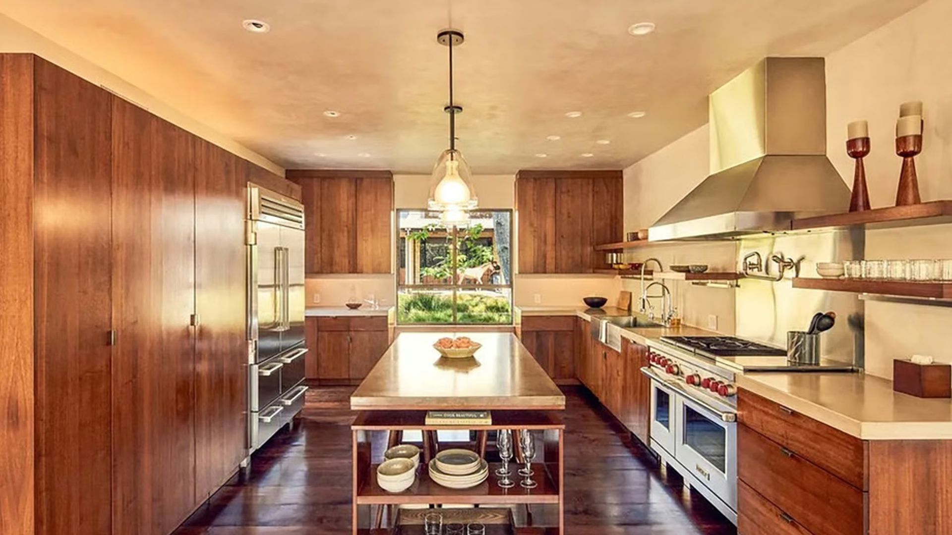 Cocina rancho ecuestre de Los Ángeles de Steven Spielberg
