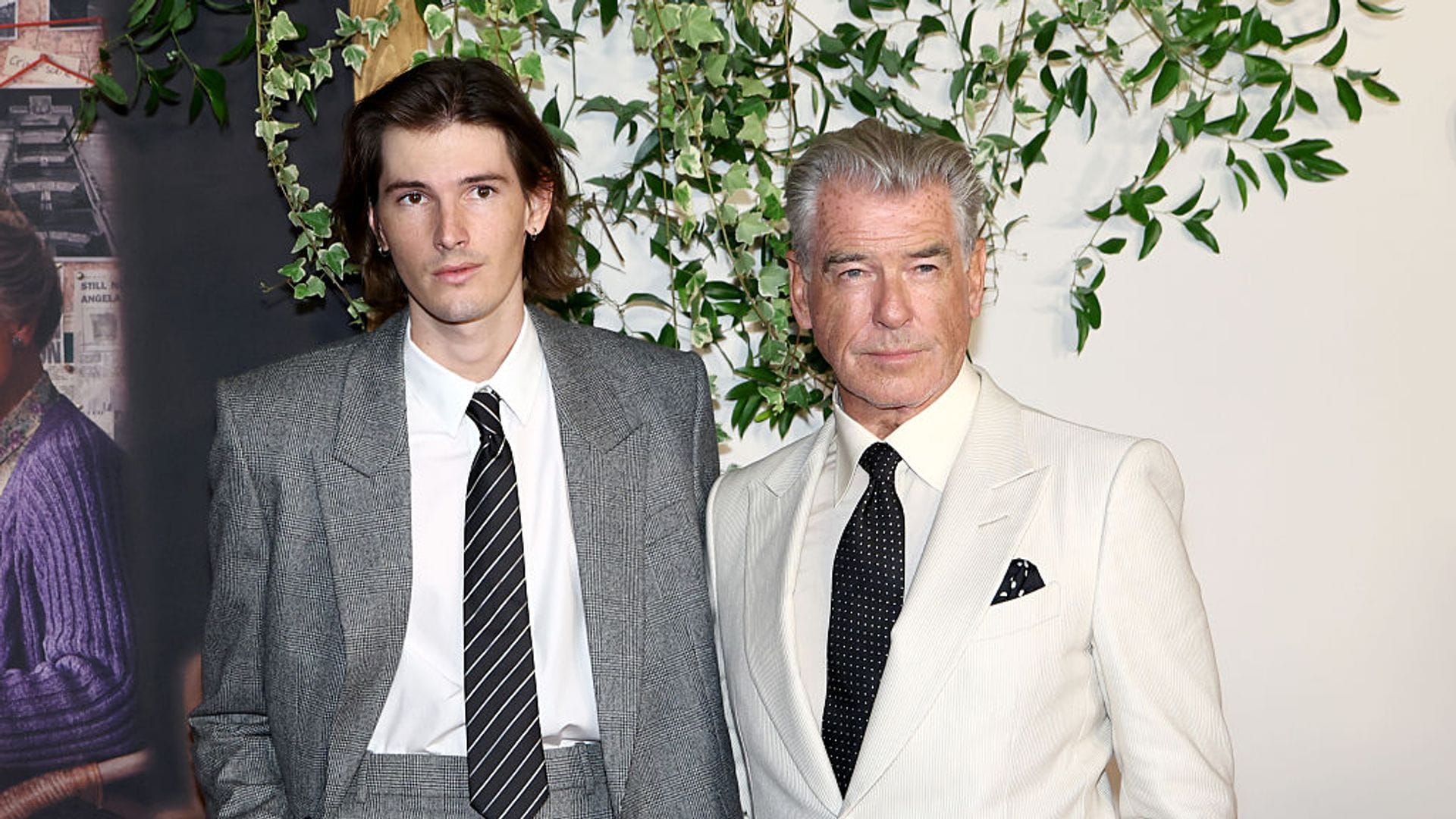 Pierce Brosnan cede el protagonismo a Dylan, su hijo modelo que eclipsa con su imponente figura y estilo en Londres