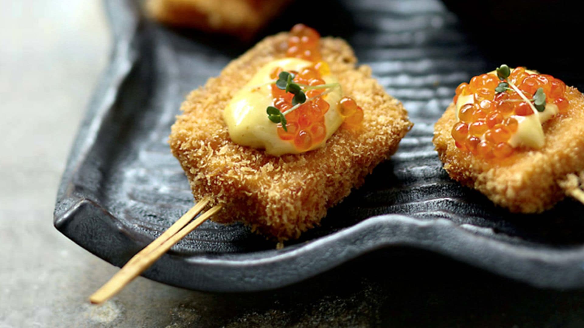 Delicias de salmón rebozado