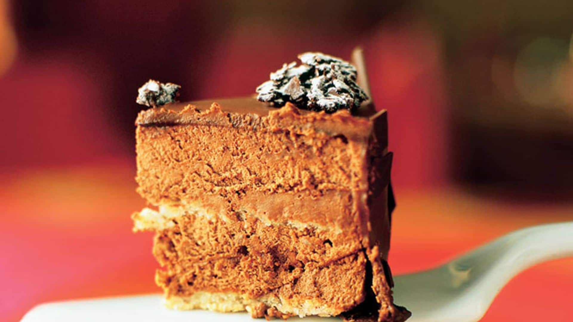 Tarta Royal de dos chocolates