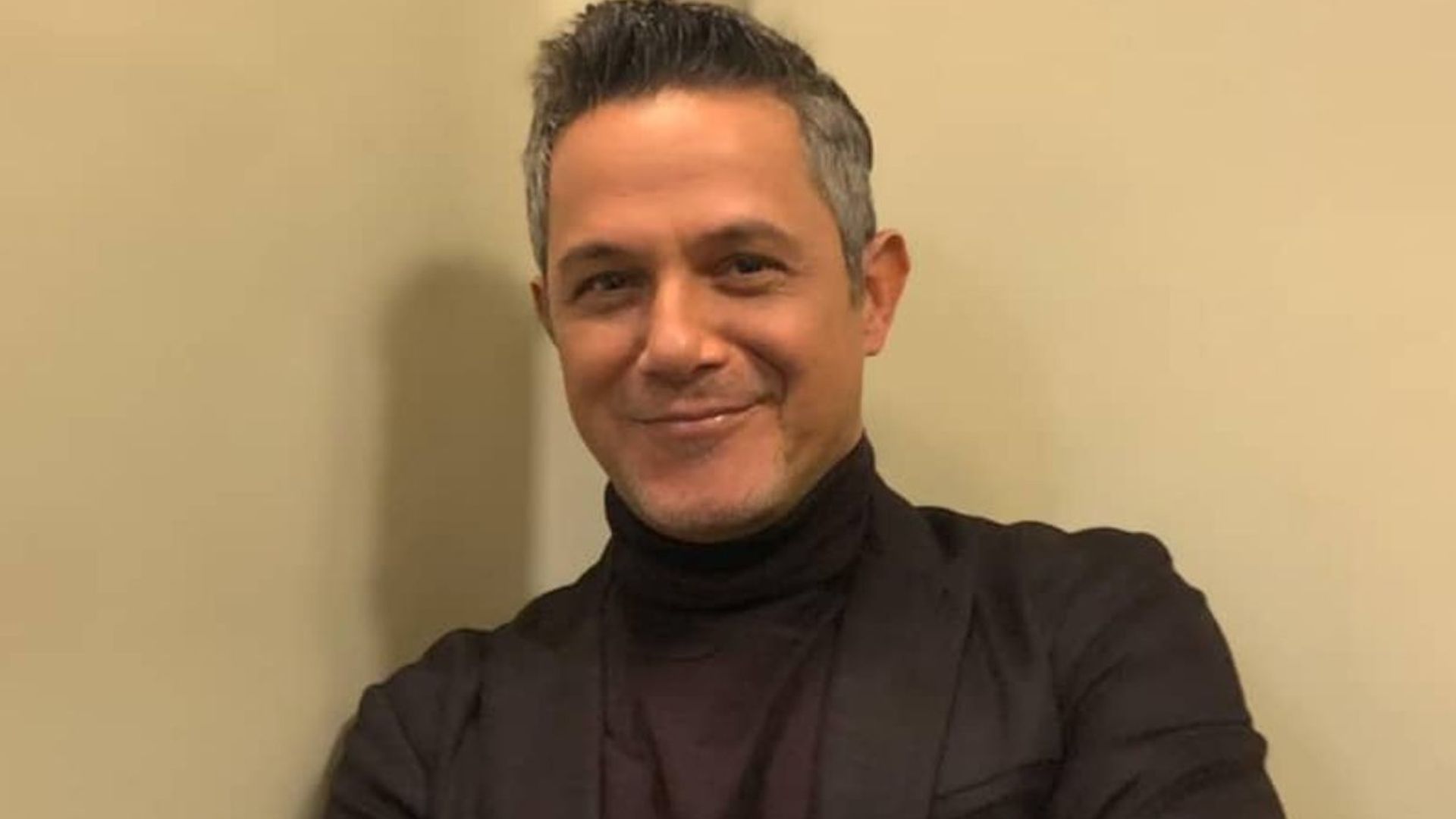 Alejandro Sanz presume de su mejor cita de sábado por la noche