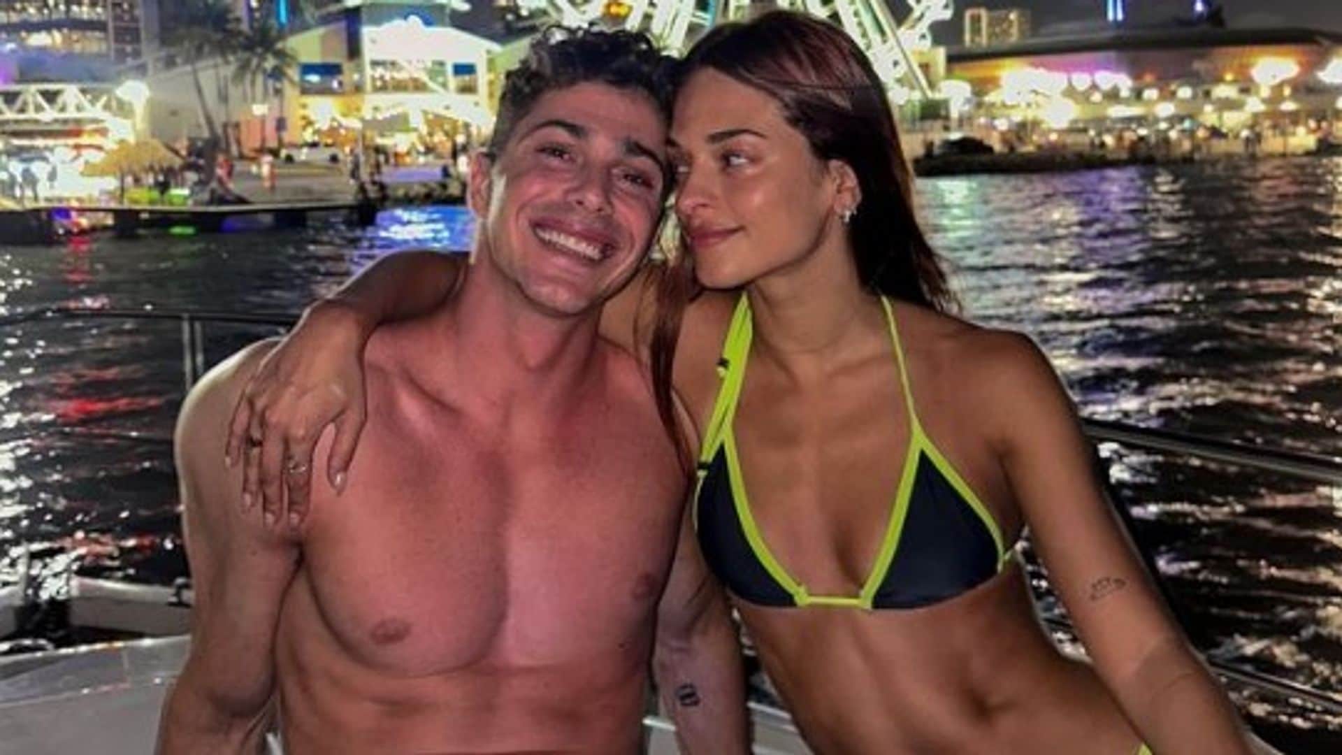 Nazarena y Fran en su viaje a Nueva York