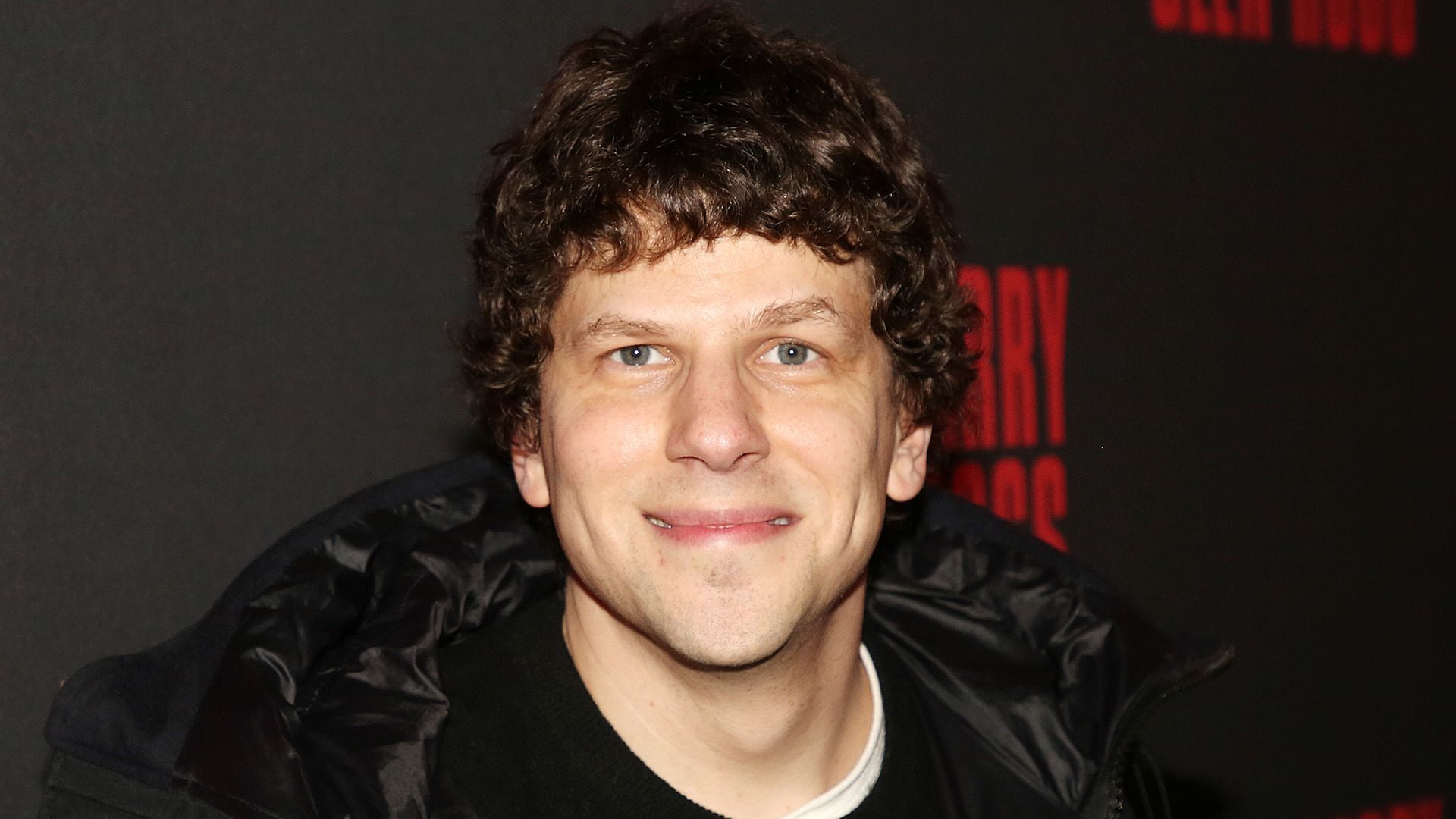 Jesse Eisenberg poses at the opening night of David Mamet's "Glengarry Glen Ross" at The Palace Theatre on March 31, 2025 in New York City. (Photo by Bruce Glikas/WireImage)