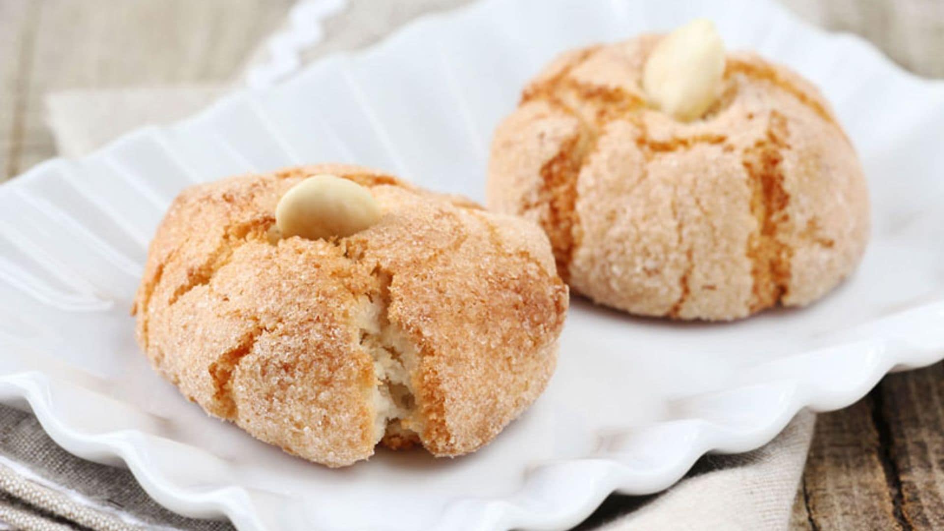 Galletas de almendra amarga