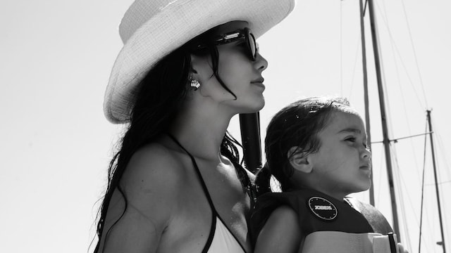 Sharon Fonseca y su hija Blu Jerusalema.