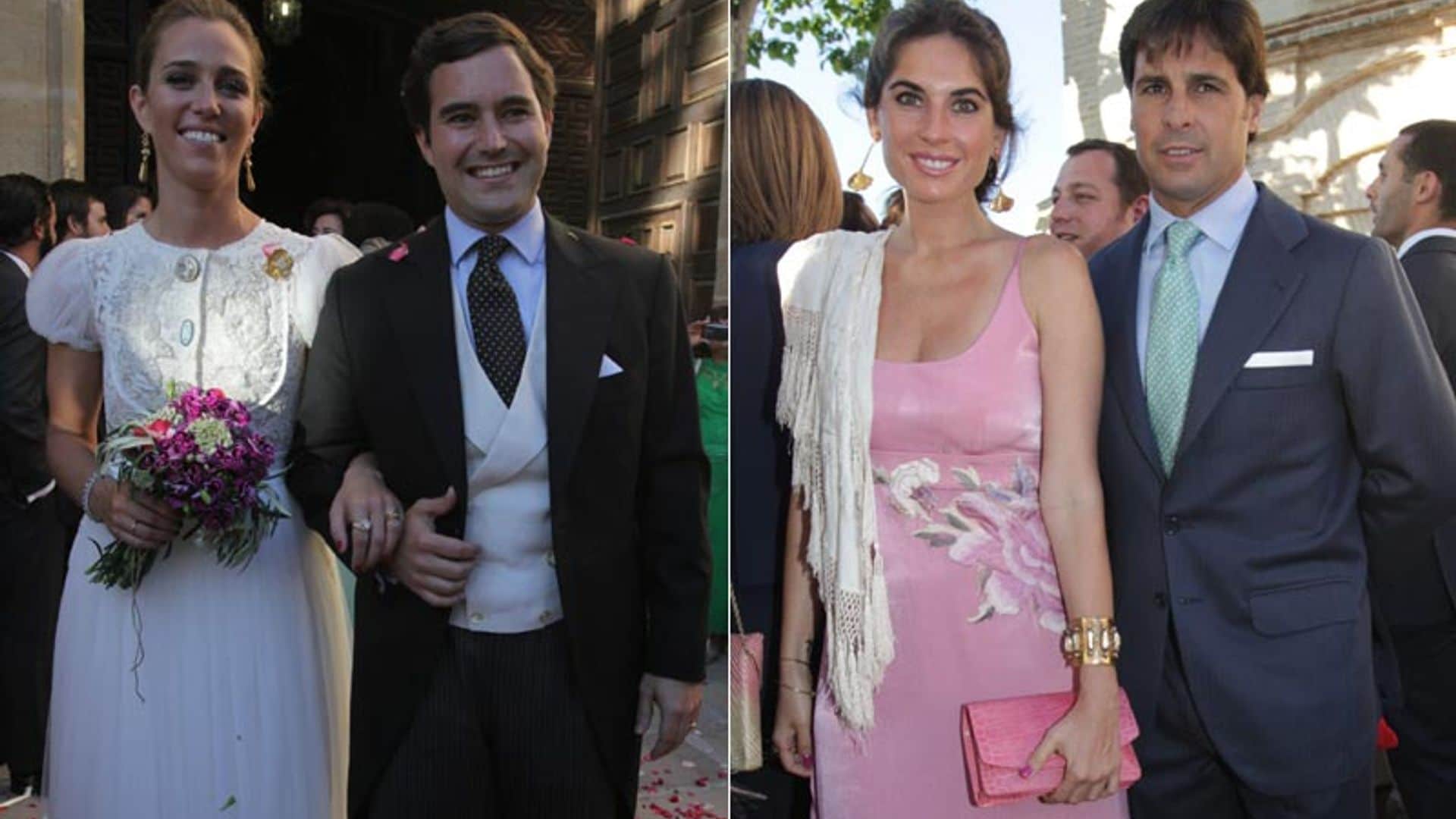 Francisco Rivera y Lourdes Montes, invitados estrella en la boda de Isabel Muñoz Rojas y Yago Matossian Falcó