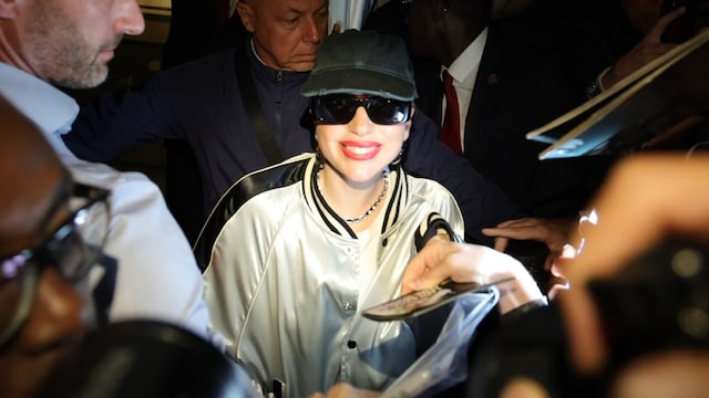Lady Gaga en Paris el 23 de julio de 2024