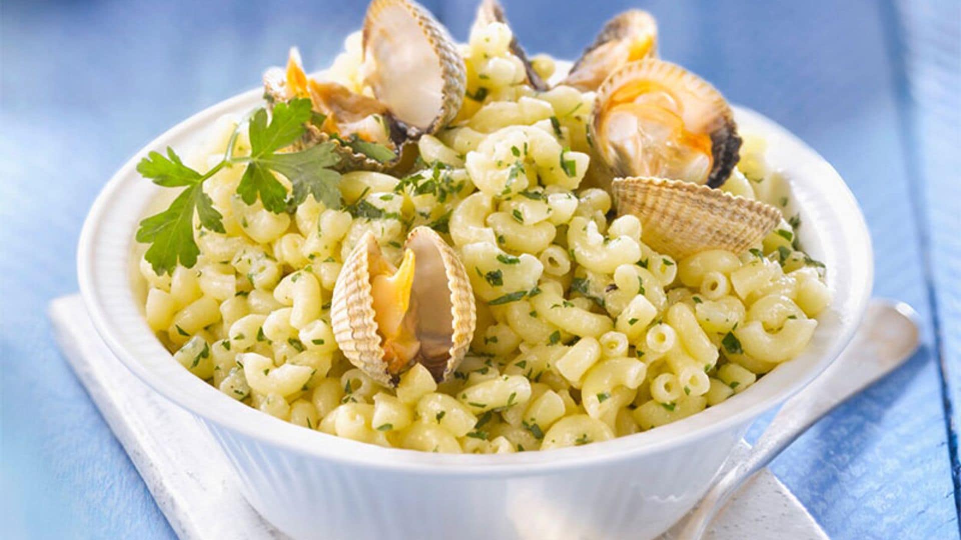 Pasta con berberechos