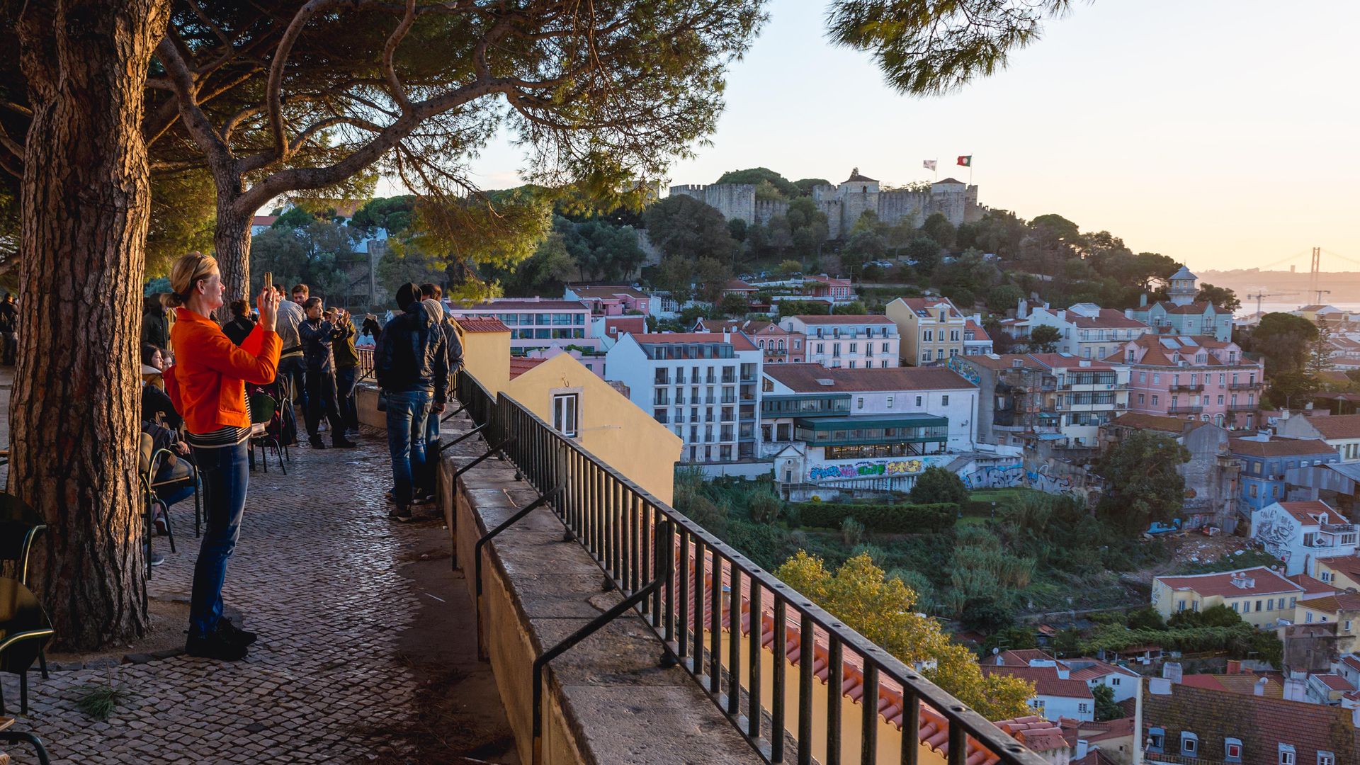 Mirador de Sophia de Mello Breyner Andresen en Lisboa