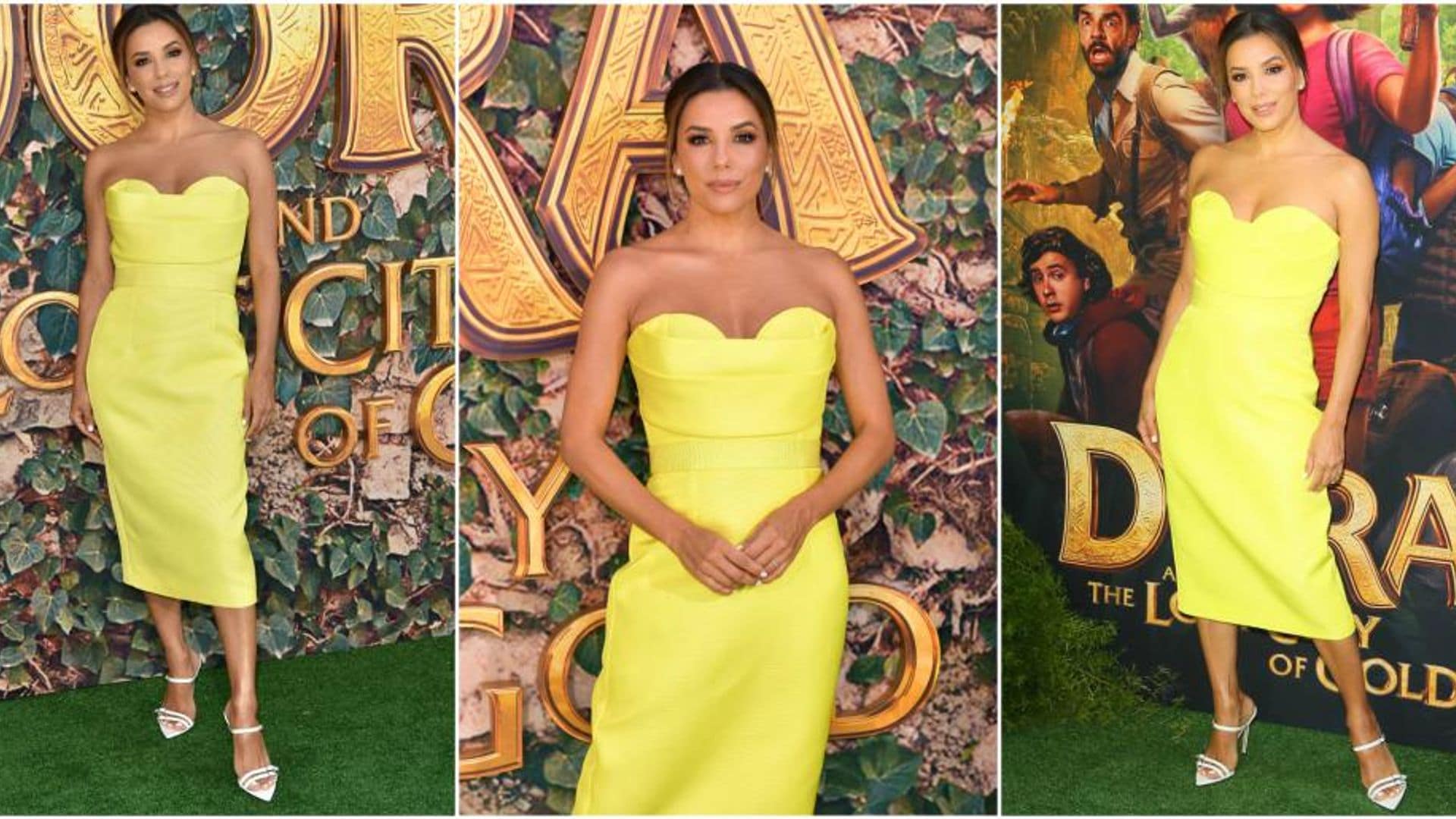 Eva Longoria y el vestido ‘strapless’ que necesitas en tu clóset