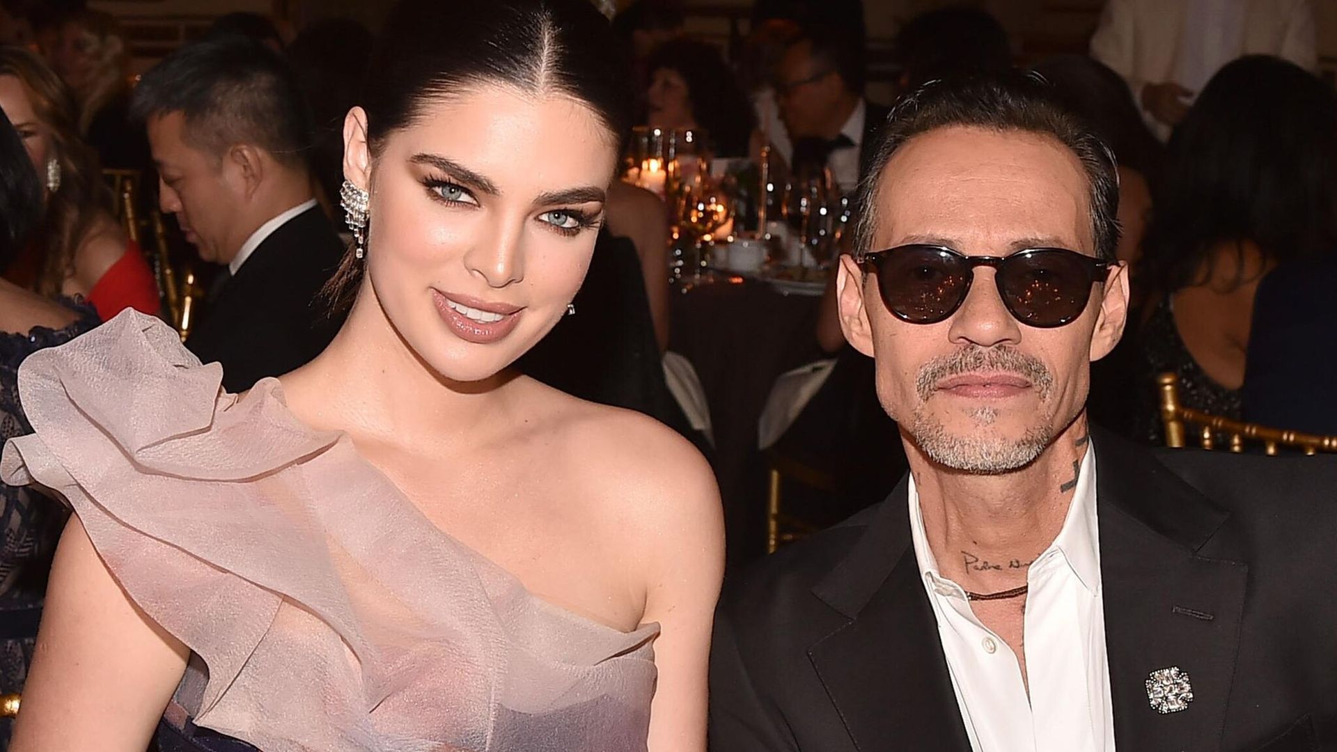 Marc Anthony grita su amor a Nadia Ferreira: '¡Me vuelves loco!' | ¡HOLA!