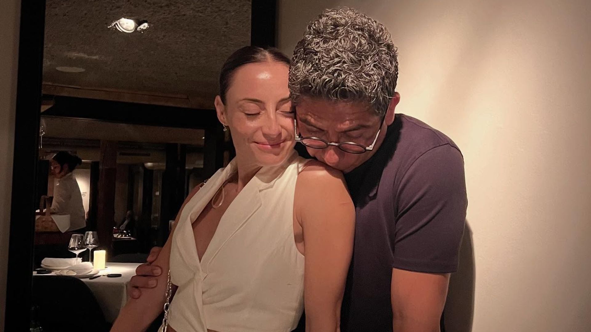 Marimar Vega y su esposo Jerónimo