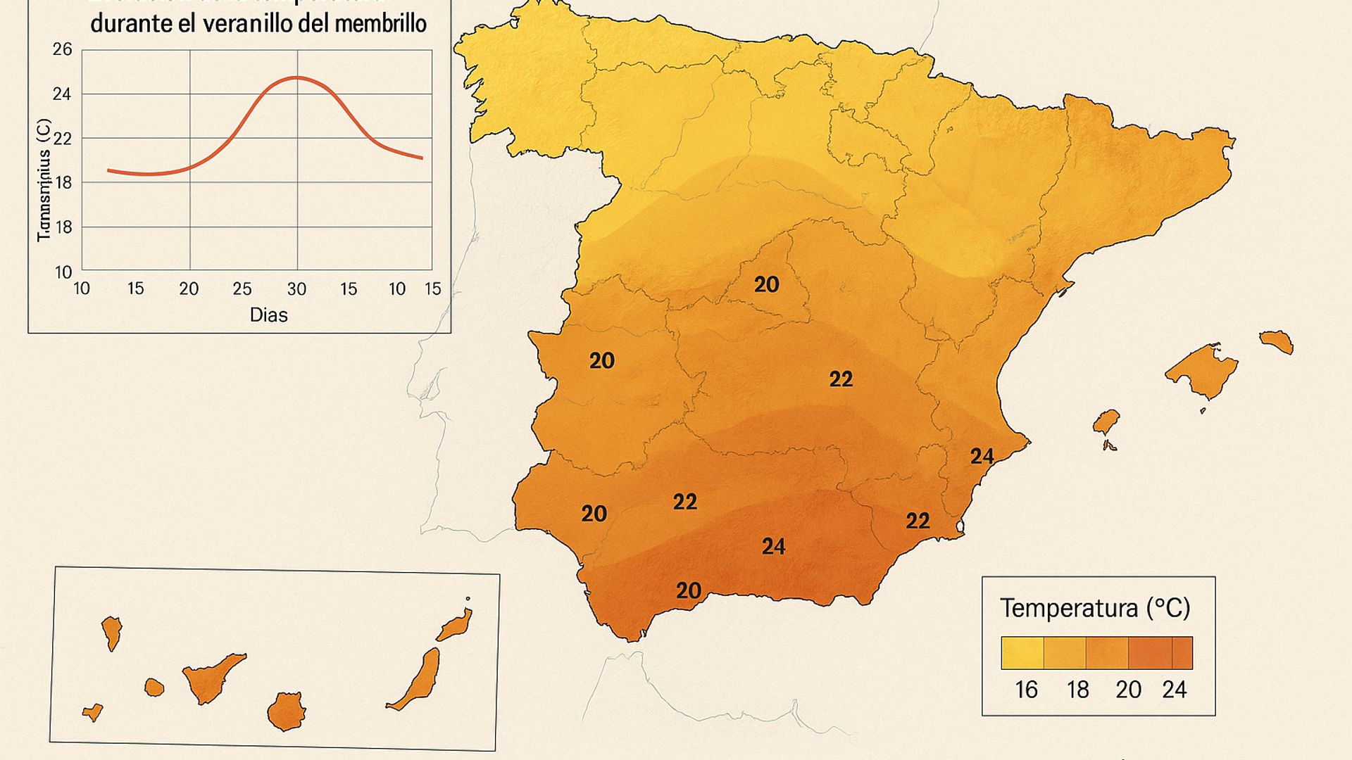 Si este octubre tienes bodas en el Sur, prepárate para pasar calor con el veranillo del membrillo