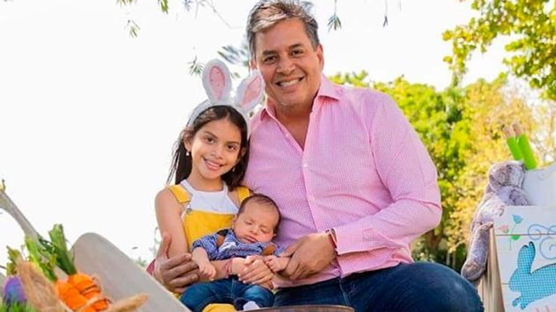 Daniel Sarcos se reencuentra con su hija en casa de ‘Chiqui’ Delgado y Jorge Ramos