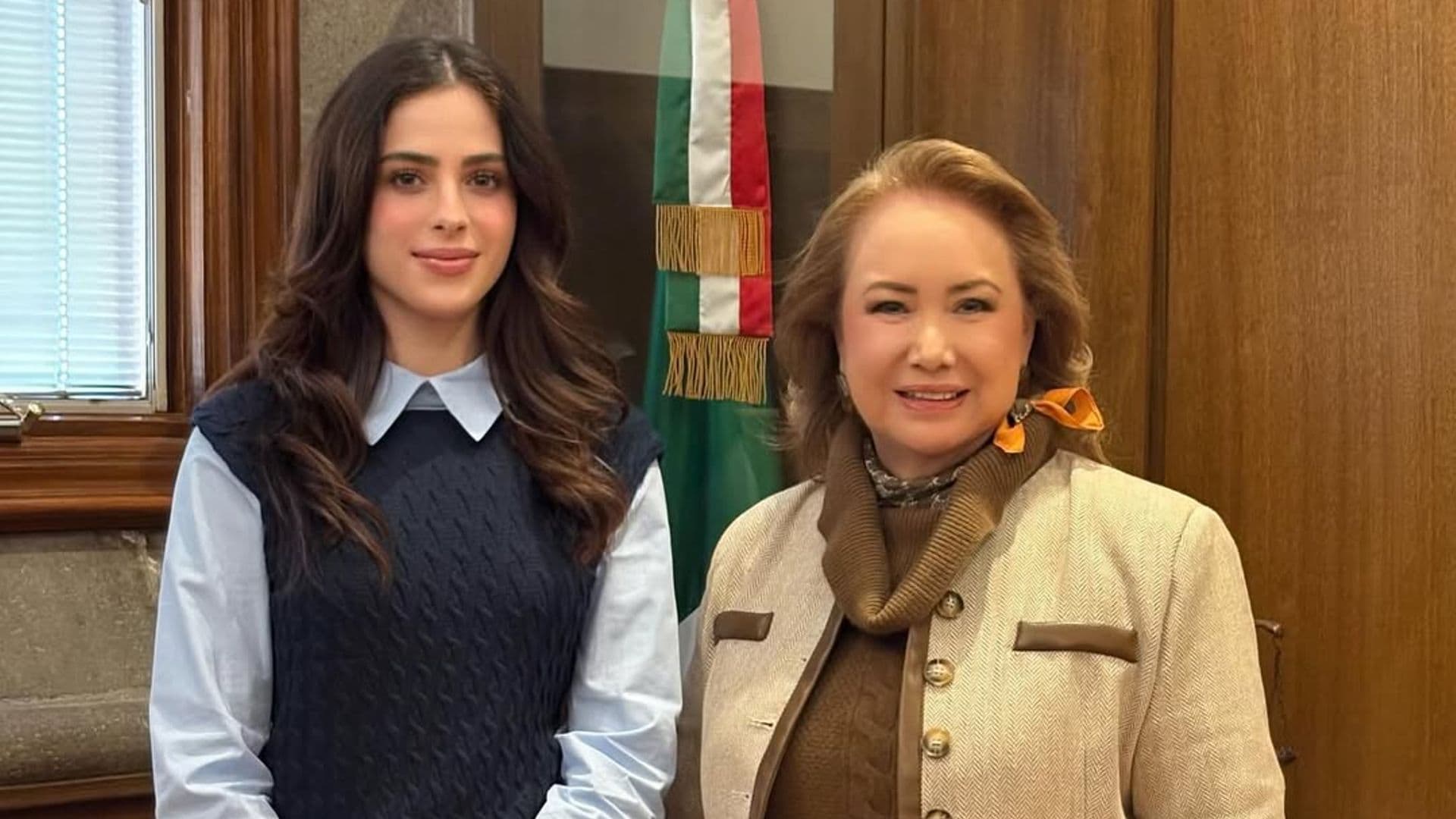 Fátima Bosch, Miss Universe, revela de qué habló en su reunión con la Ministra, Yasmín Esquivel
