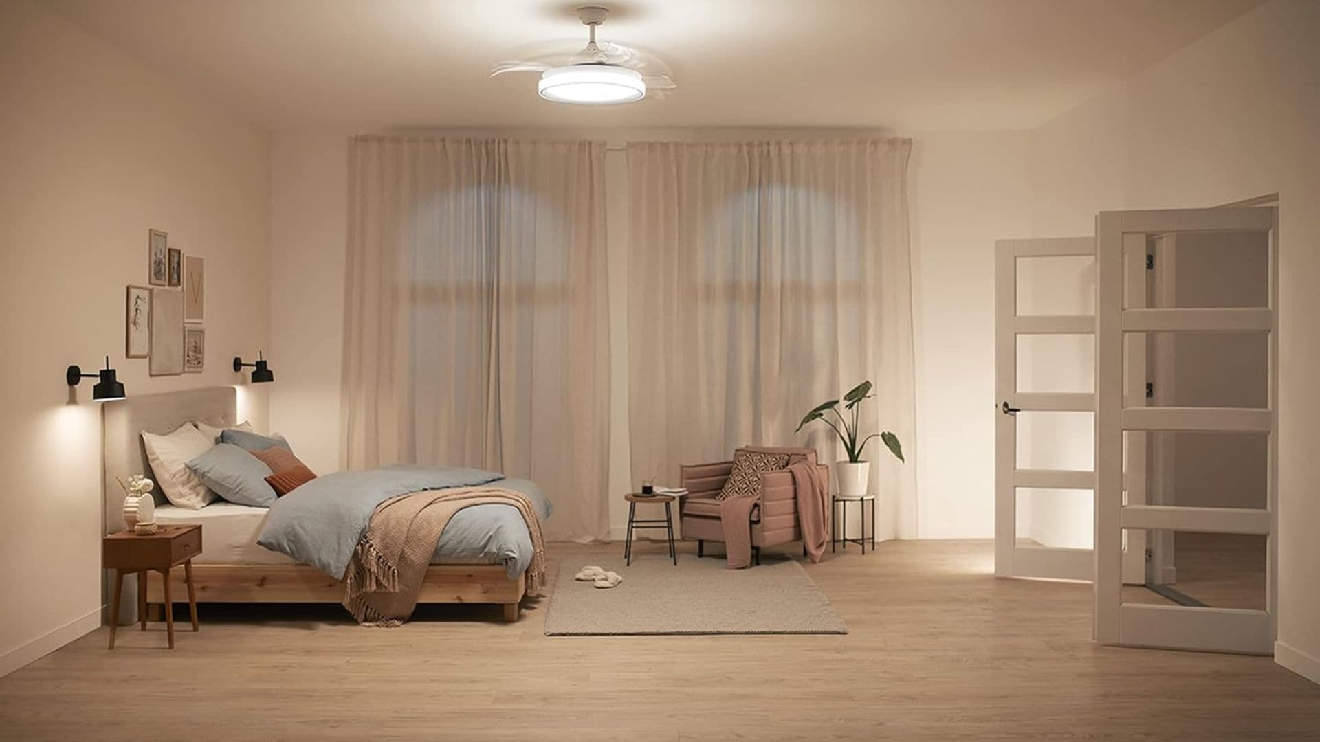 La mejor oferta en refrigeración del Prime Day: este ventilador de techo Philips tiene 120€ de descuento