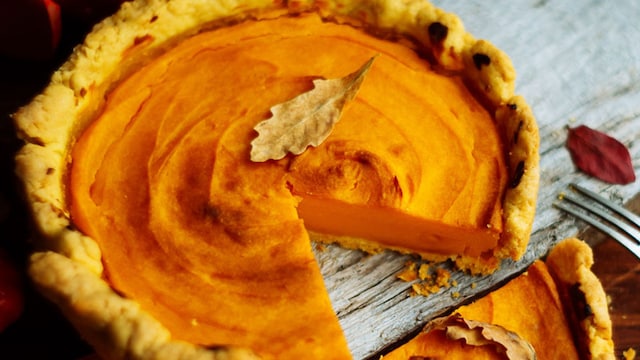 thanksgiving pumpkin pie