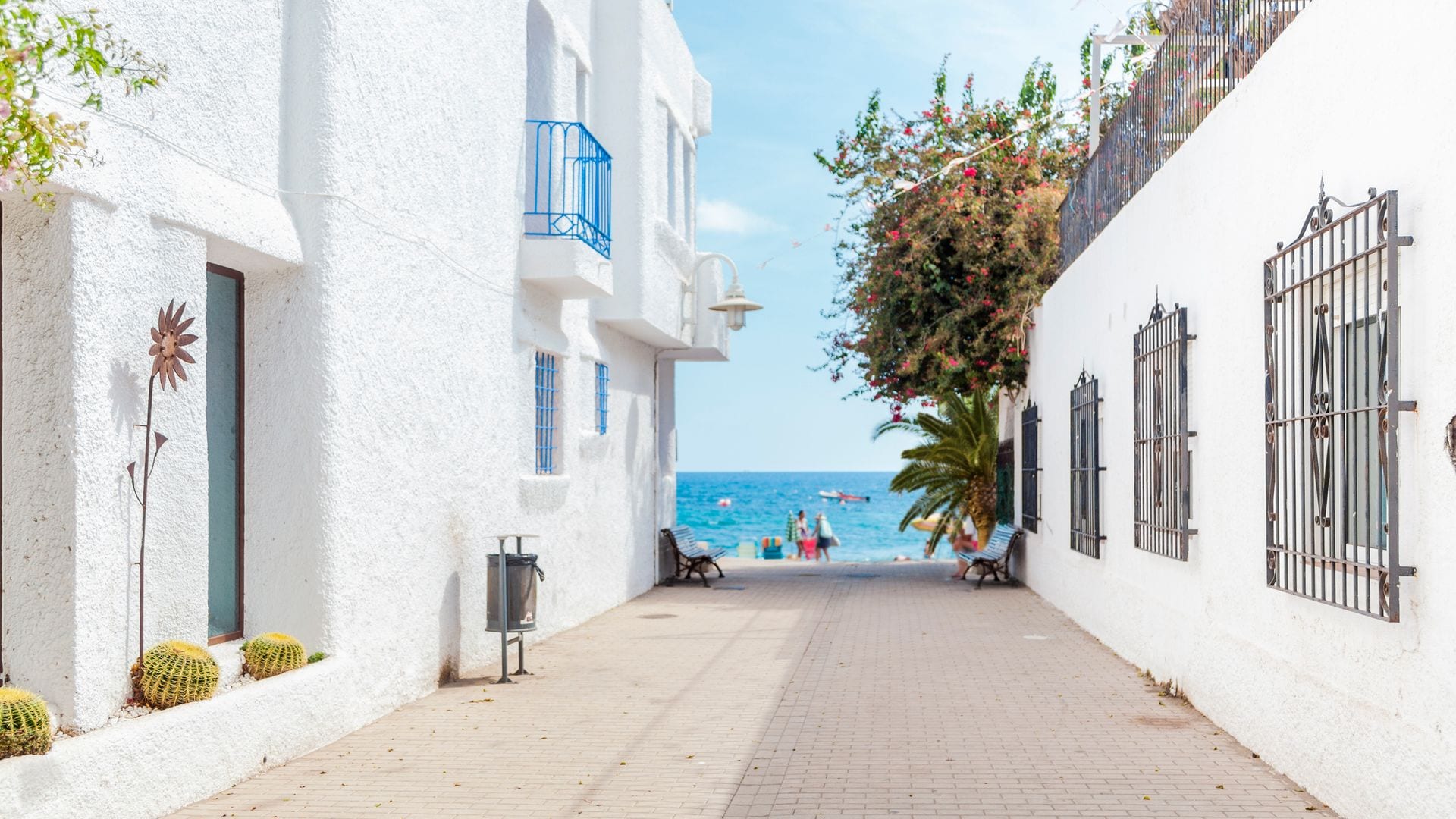 Agua Amarga, en Cabo de Gata, Almeria