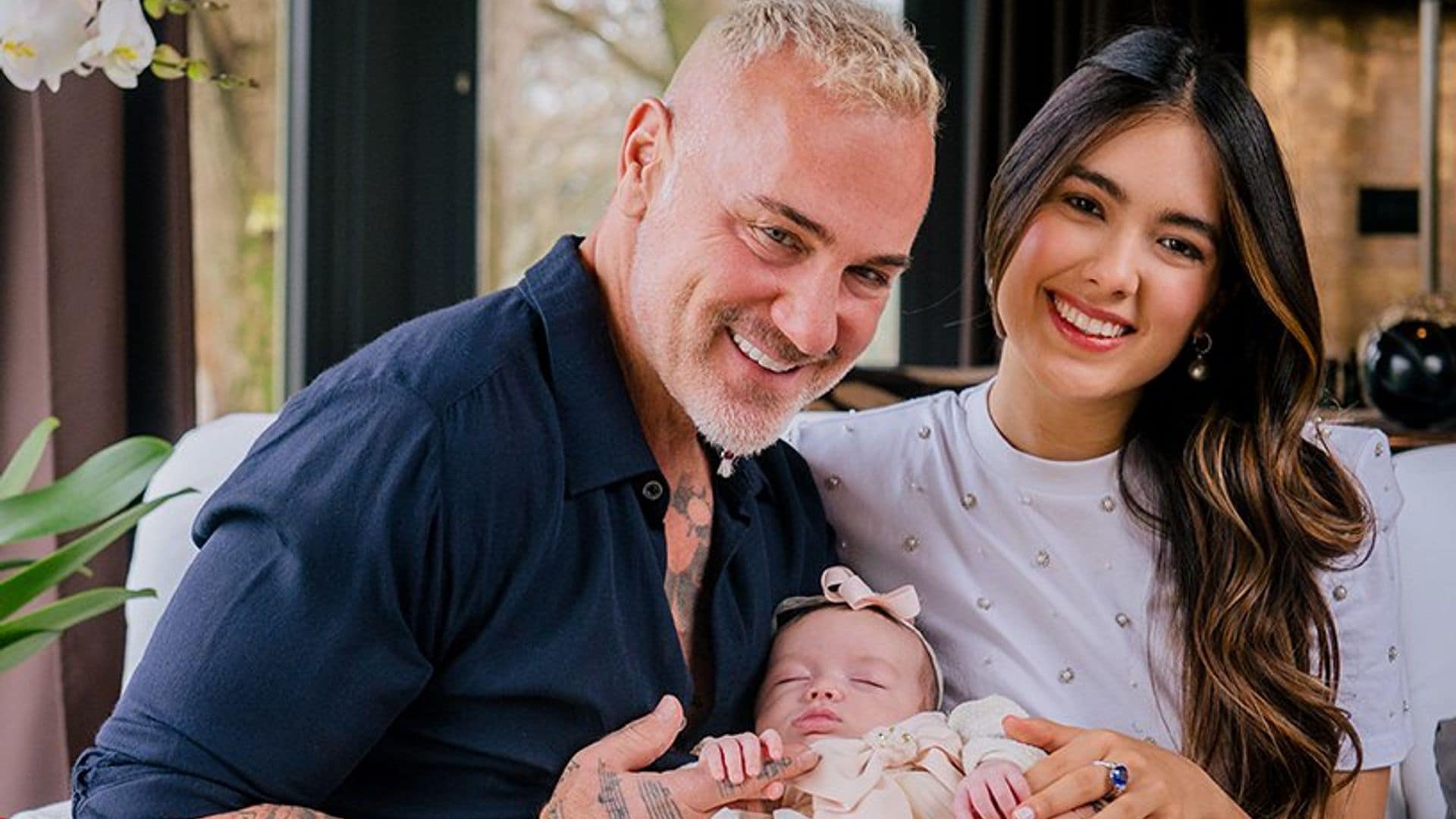 Gianluca Vacchi y el lujoso regalo para Sharon Fonseca por el nacimiento de su hija