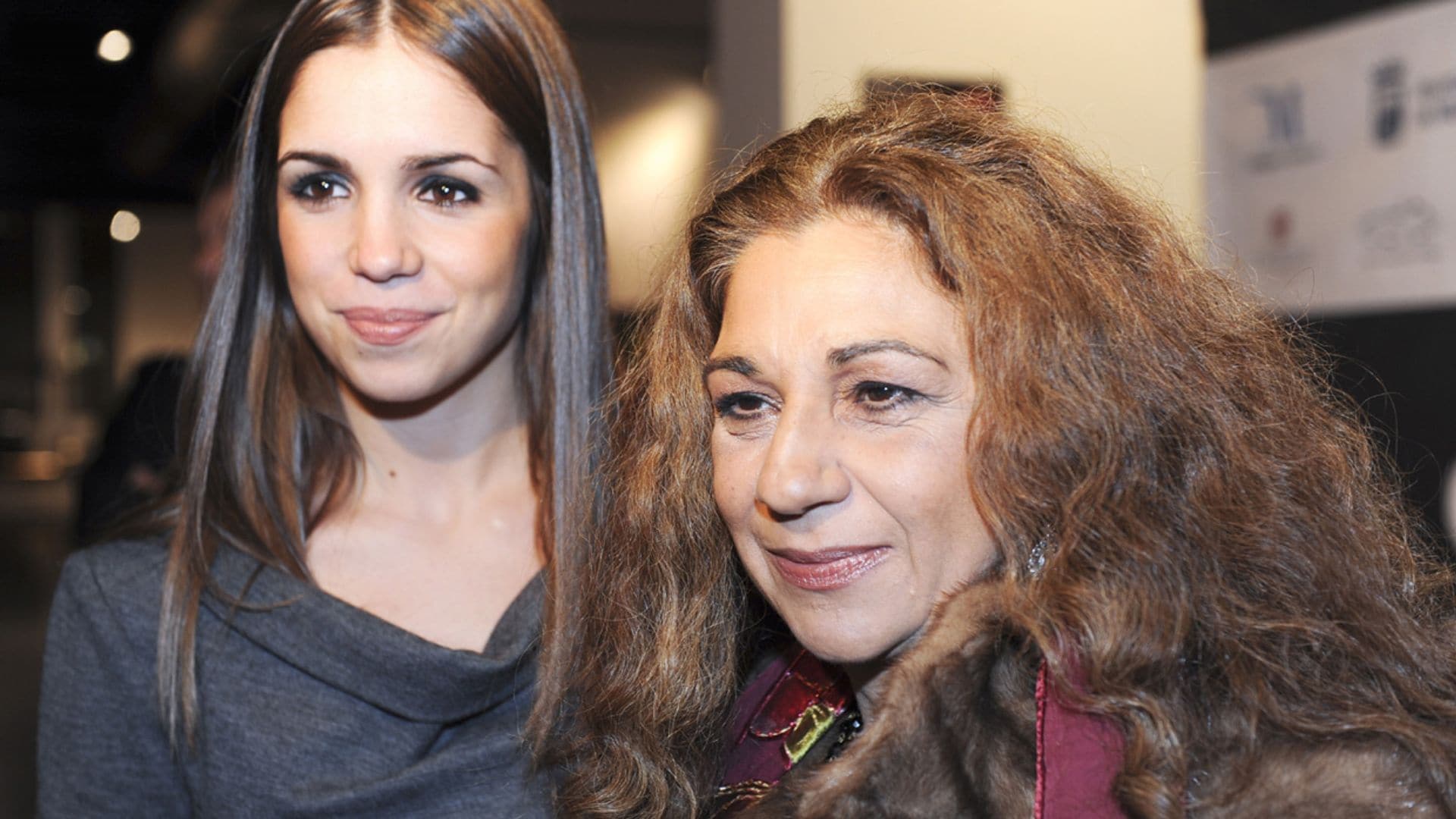 'Te quiero mamá', el mensaje de Elena Furiase tras el susto de Lolita Flores