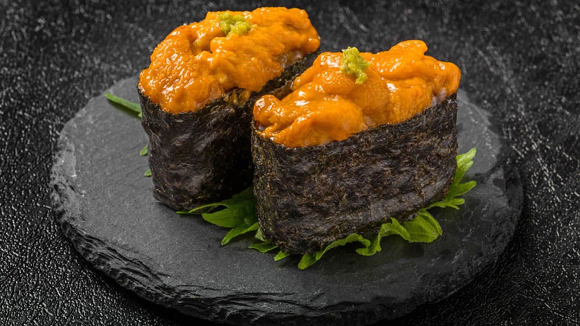 'Maki sushi' de erizo de mar