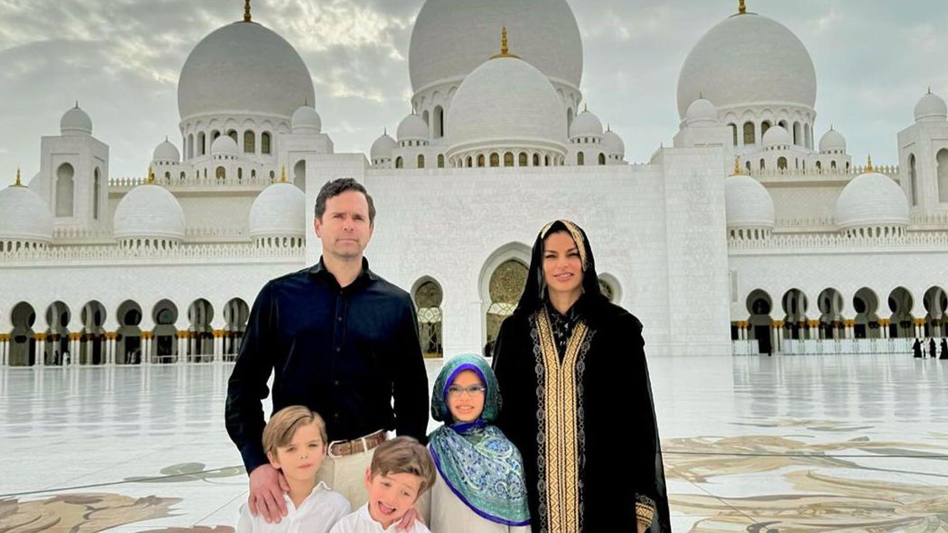La lujosa aventura familiar de Bárbara Coppel en Abu Dhabi