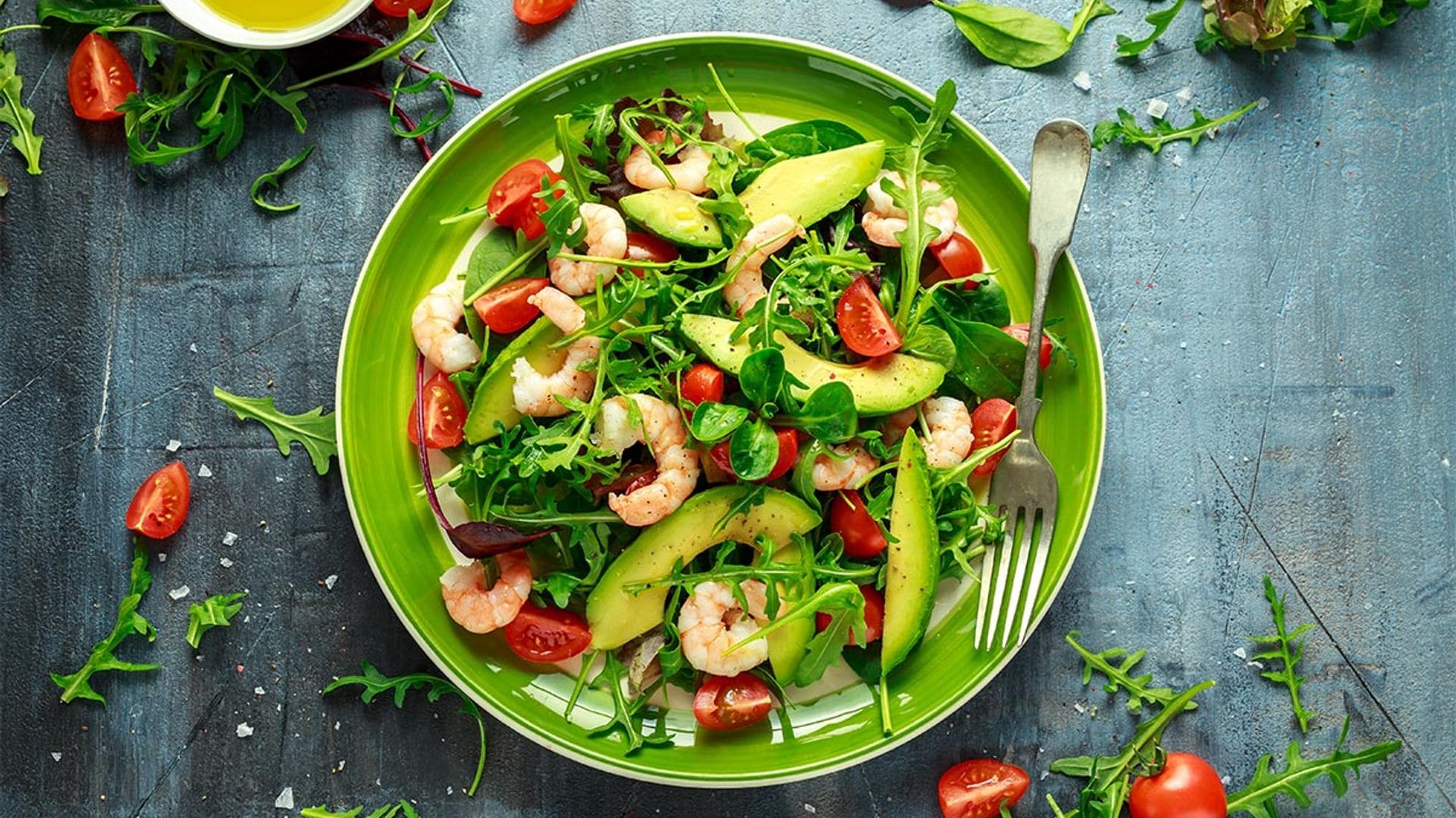 Ensaladas de marisco a las que no podrás resistirte