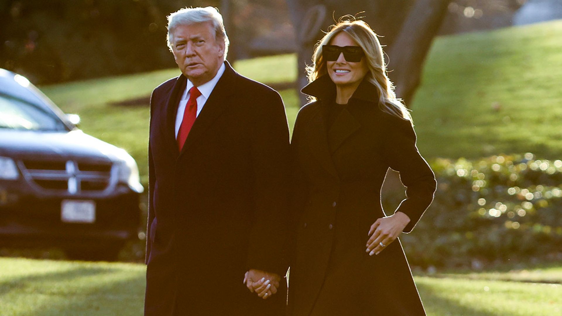 Donald y Melania Trump viajan a Florida para celebrar sus últimas navidades en la presidencia