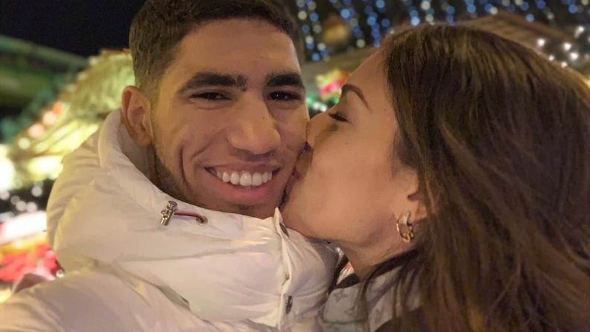 La escapada más exótica de Hiba Abouk y Achraf Hakimi en sus primeras navidades juntos