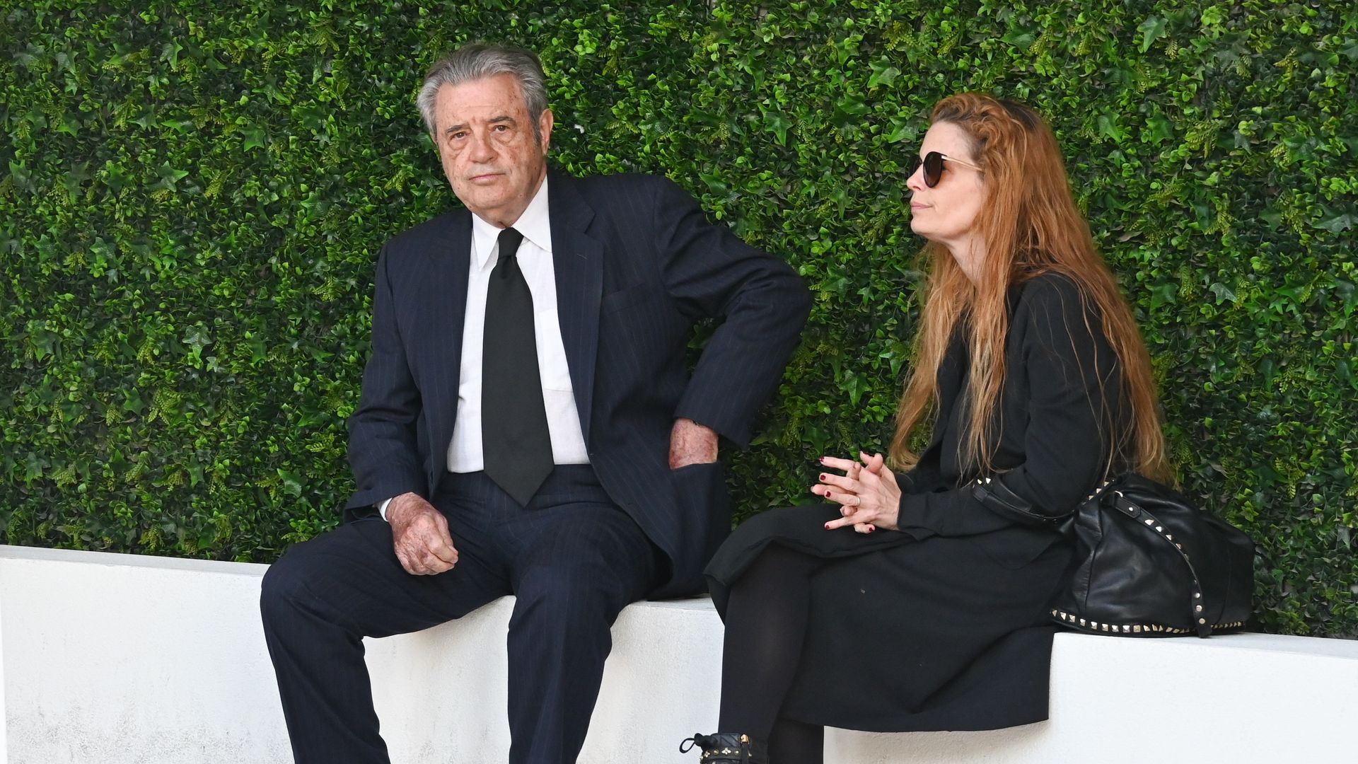 Francisco de Borbón y su hija Olivia