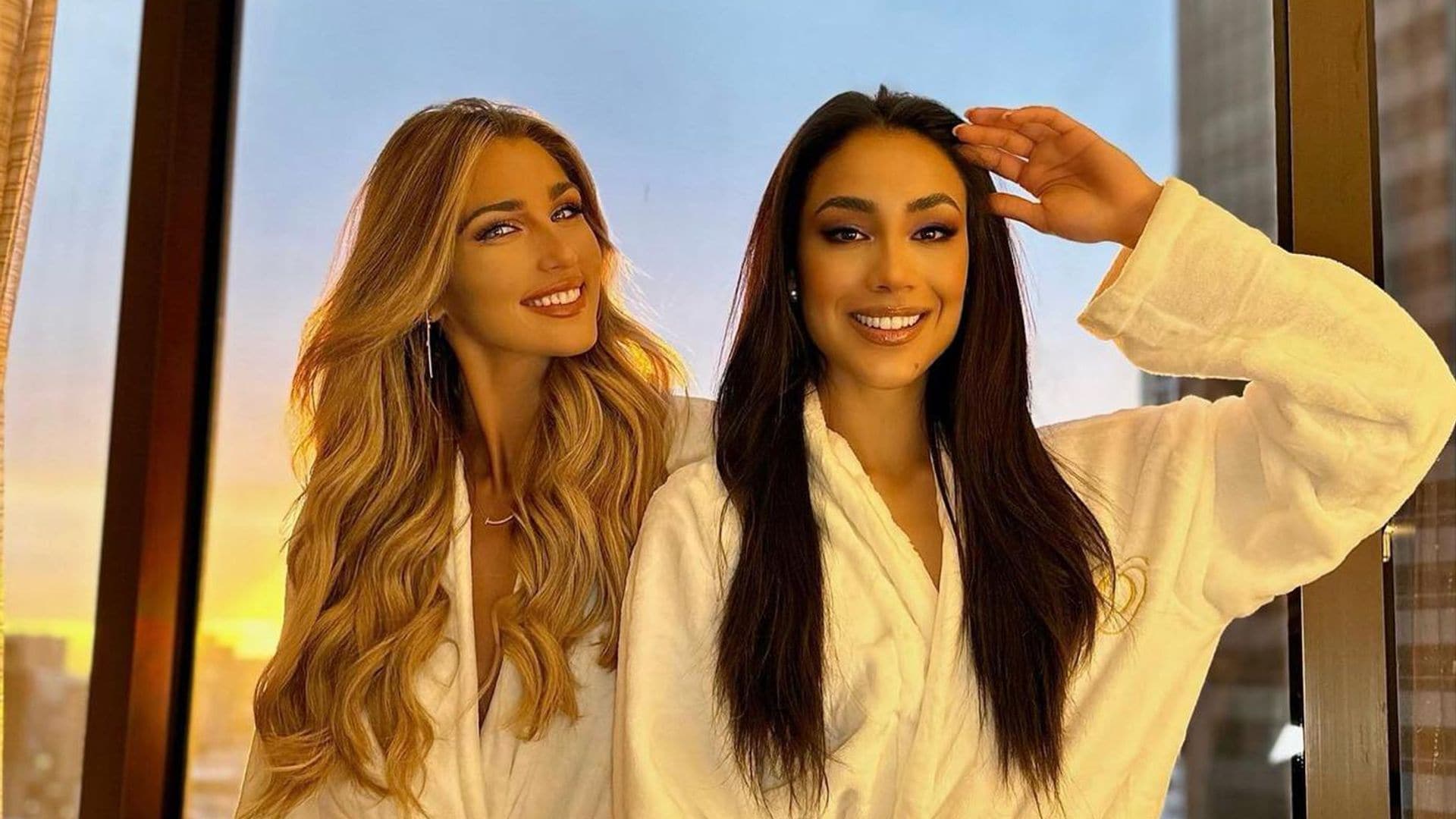 Miss Perú y Miss México, una amistad de reinas latinas
